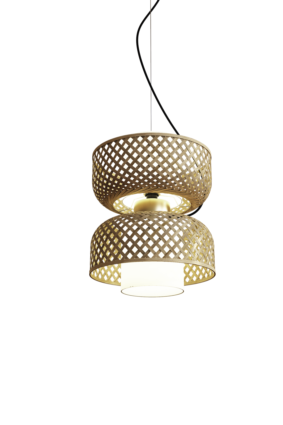Mianzi Metamorphosis Pendant Bamboo Natural Lamp H-003AA