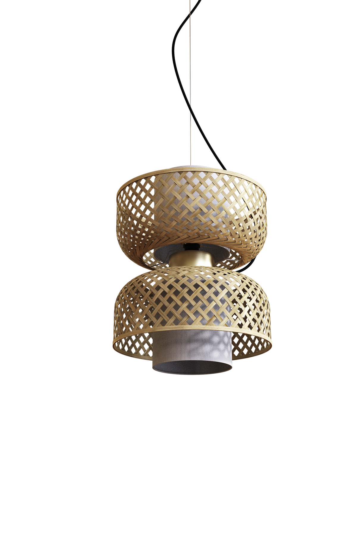 Mianzi Metamorphosis Pendant Bamboo Natural Lamp H-003AA