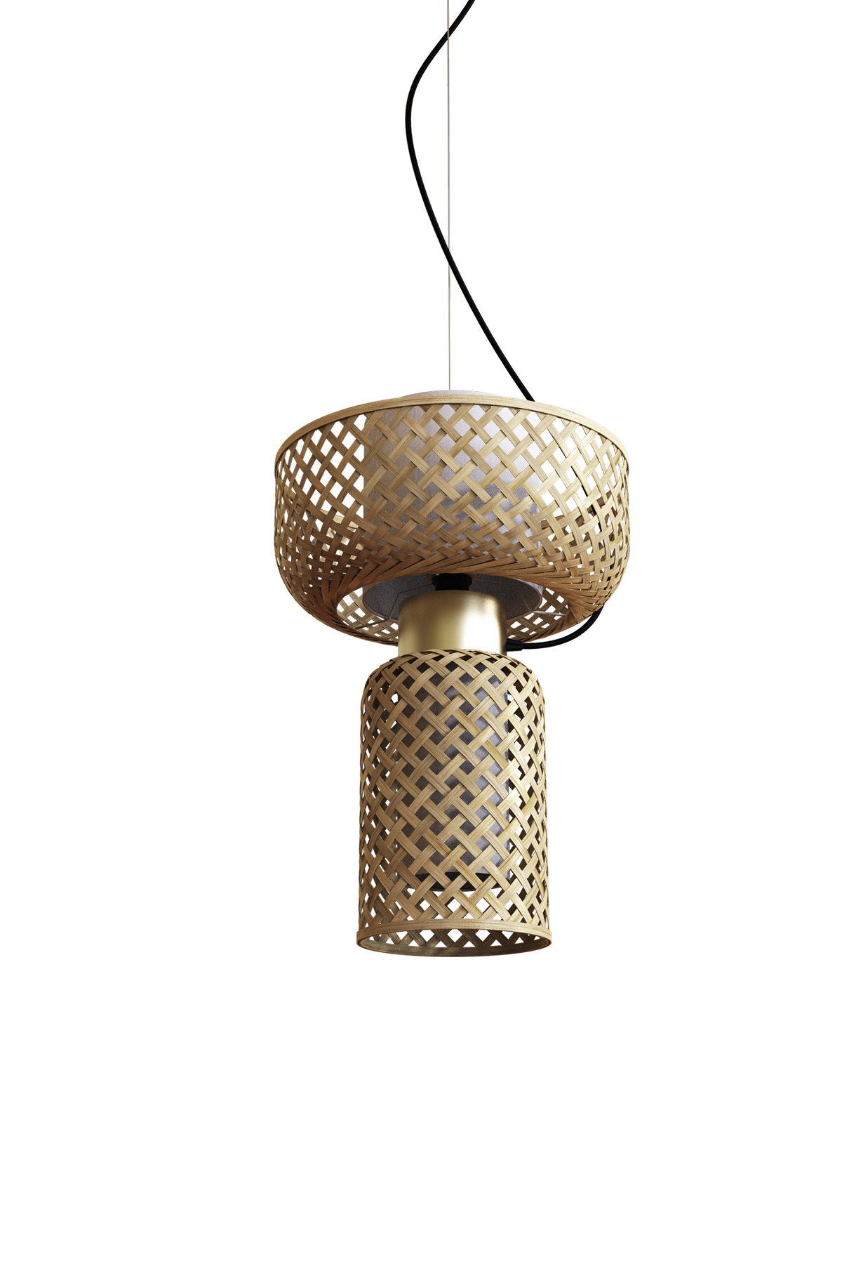 Mianzi Metamorphosis Pendant Bamboo Natural Lamp H-005AC