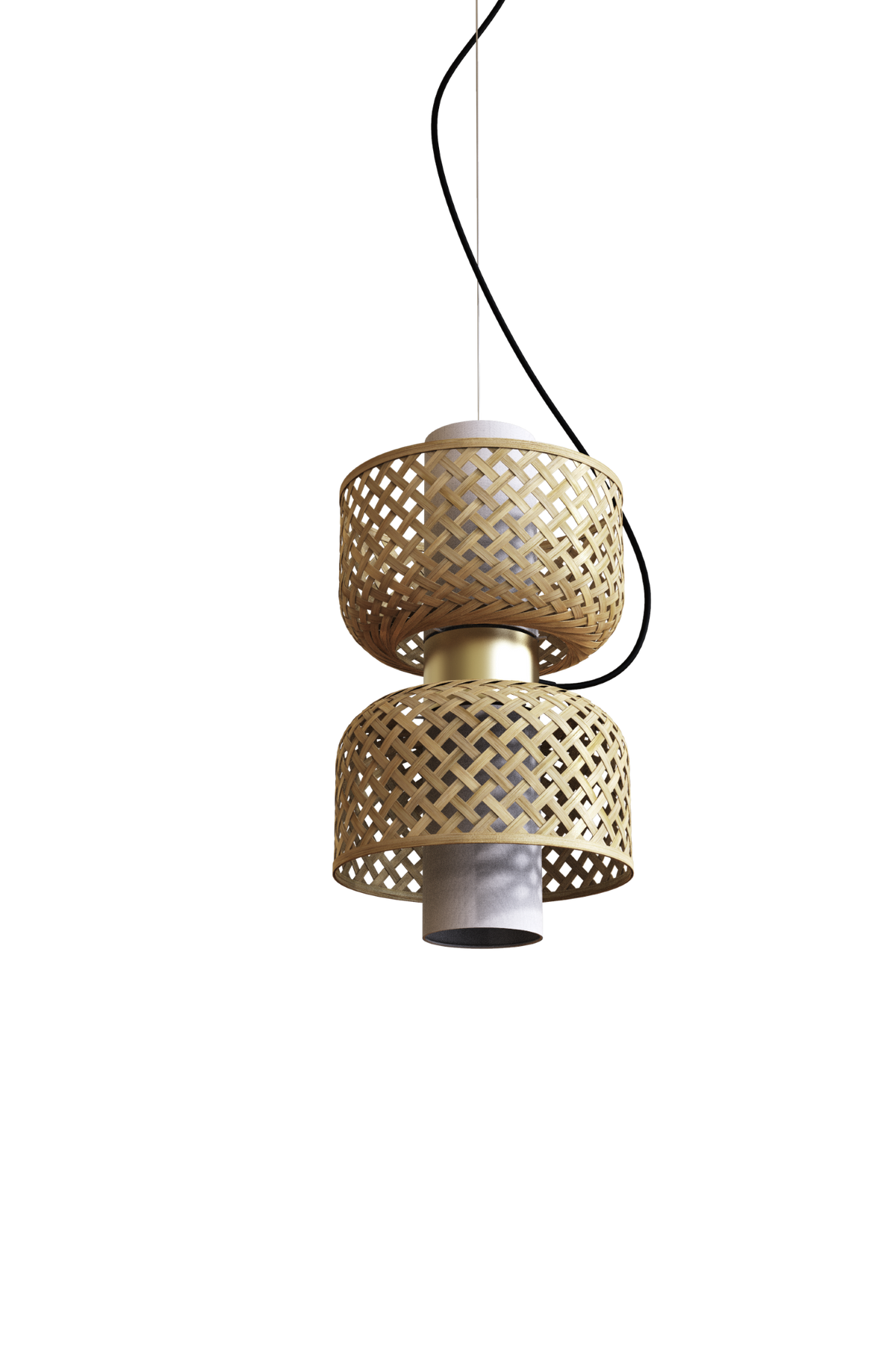 Mianzi Metamorphosis Pendant Bamboo Natural Lamp H-008BB