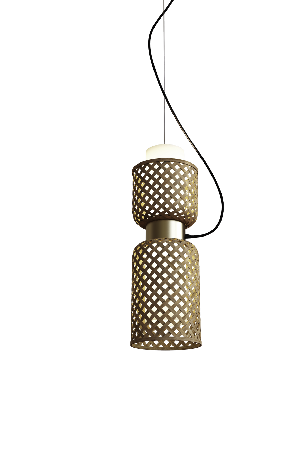 Mianzi Metamorphosis Pendant Bamboo Natural Lamp H-017DC