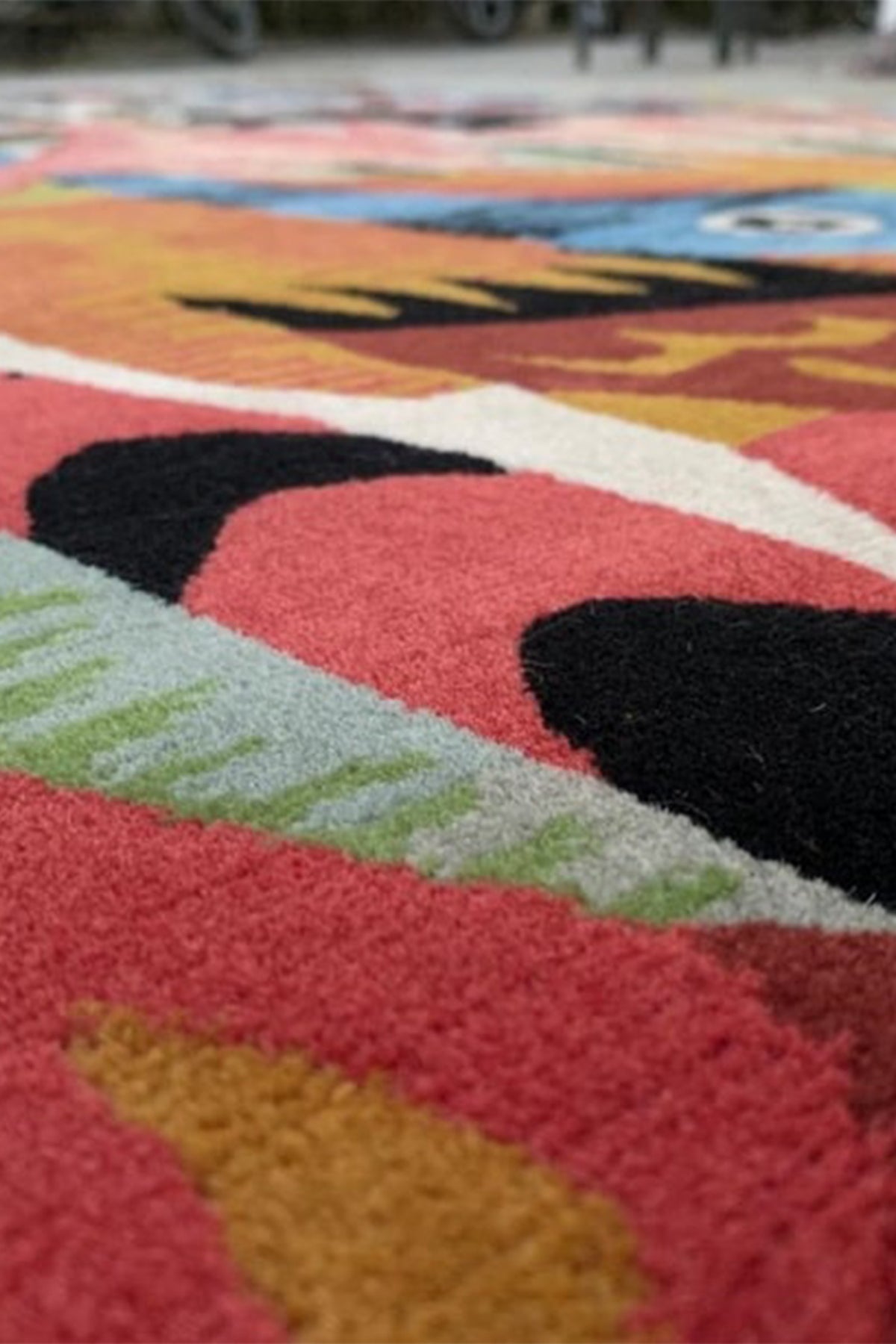 Nomadic Odyssey 100% New Zealand wool Rug