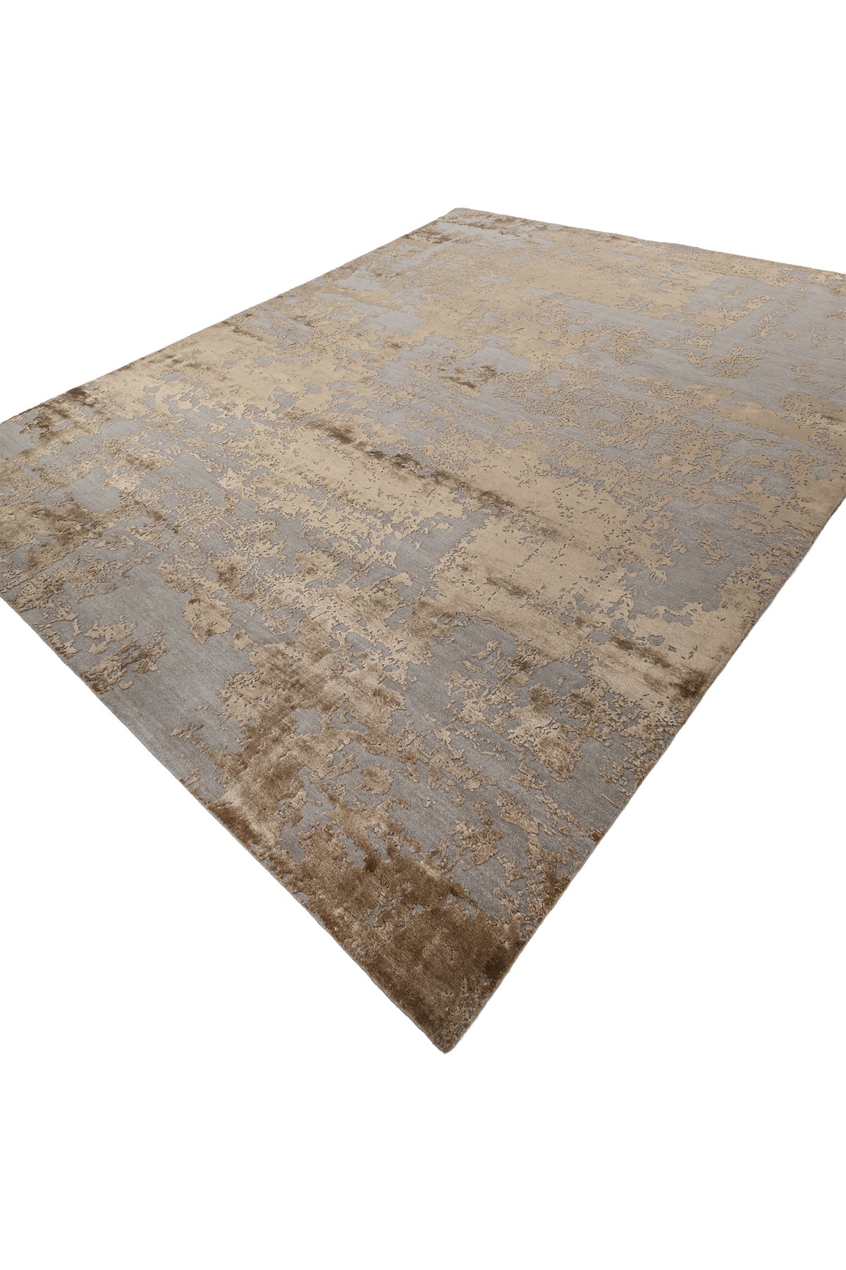 Jaipur Rugs Soft Abstract 4X6 Feet Rug| Ashwood & Honey Hand Knotted Rug Carpet For Living Room