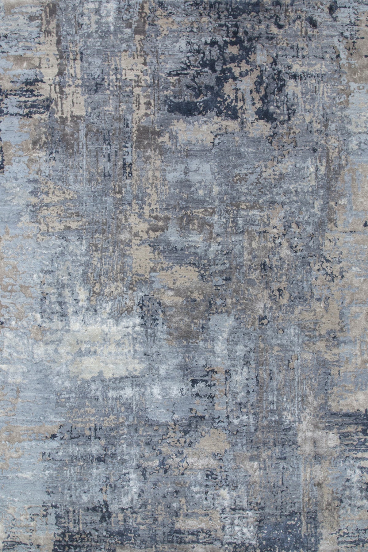 Jaipur Rugs Soft Abstract 5'6X8 Feet Rug| Chicory & Ashwood Hand Knotted Rug Carpet For Living Room