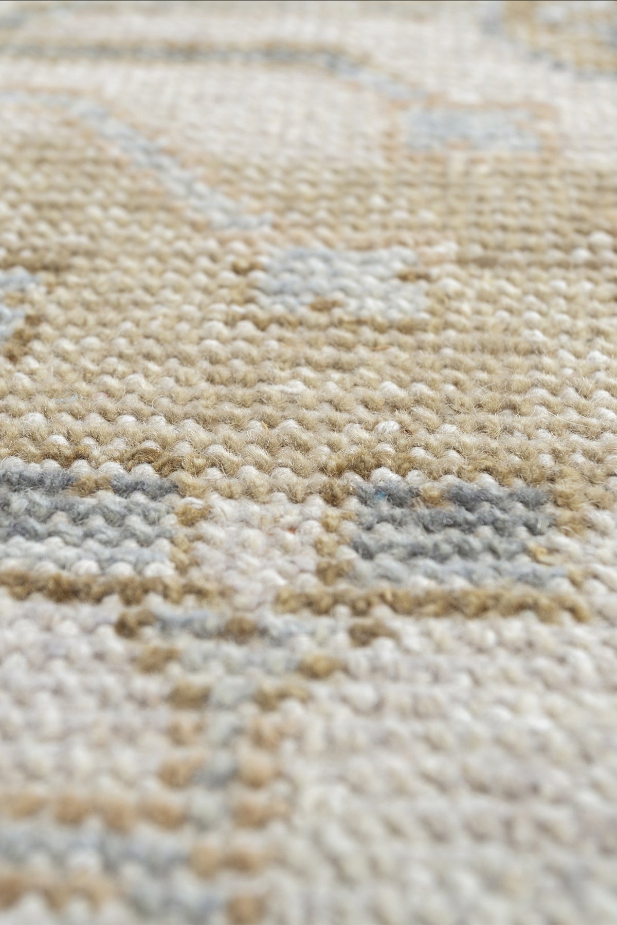 Jaipur Rugs Soft Oriental 5X8 Feet Rug| Soft Beige & Spice Brown Hand Knotted Rug Carpet For Living Room