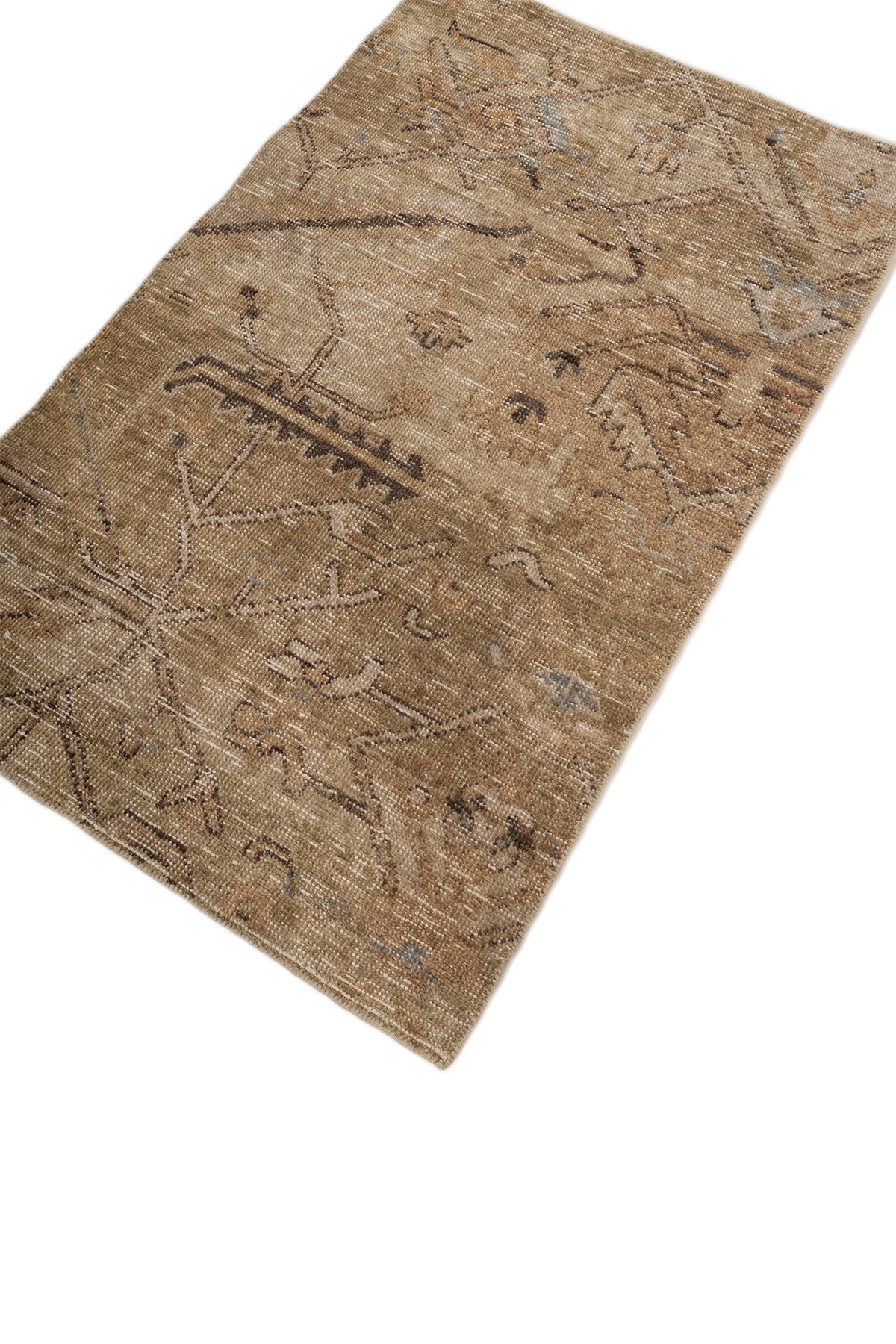 Jaipur Rugs Soft Traditional 8X10 Feet Rug| Sand & Spice Brown Hand Knotted Rug Carpet For Living Room