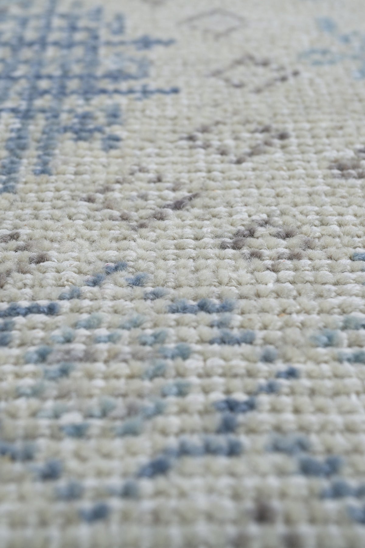 Jaipur Rugs Soft Oriental 8X10 Feet Rug| Sky Blue Hand Knotted Rug Carpet For Living Room