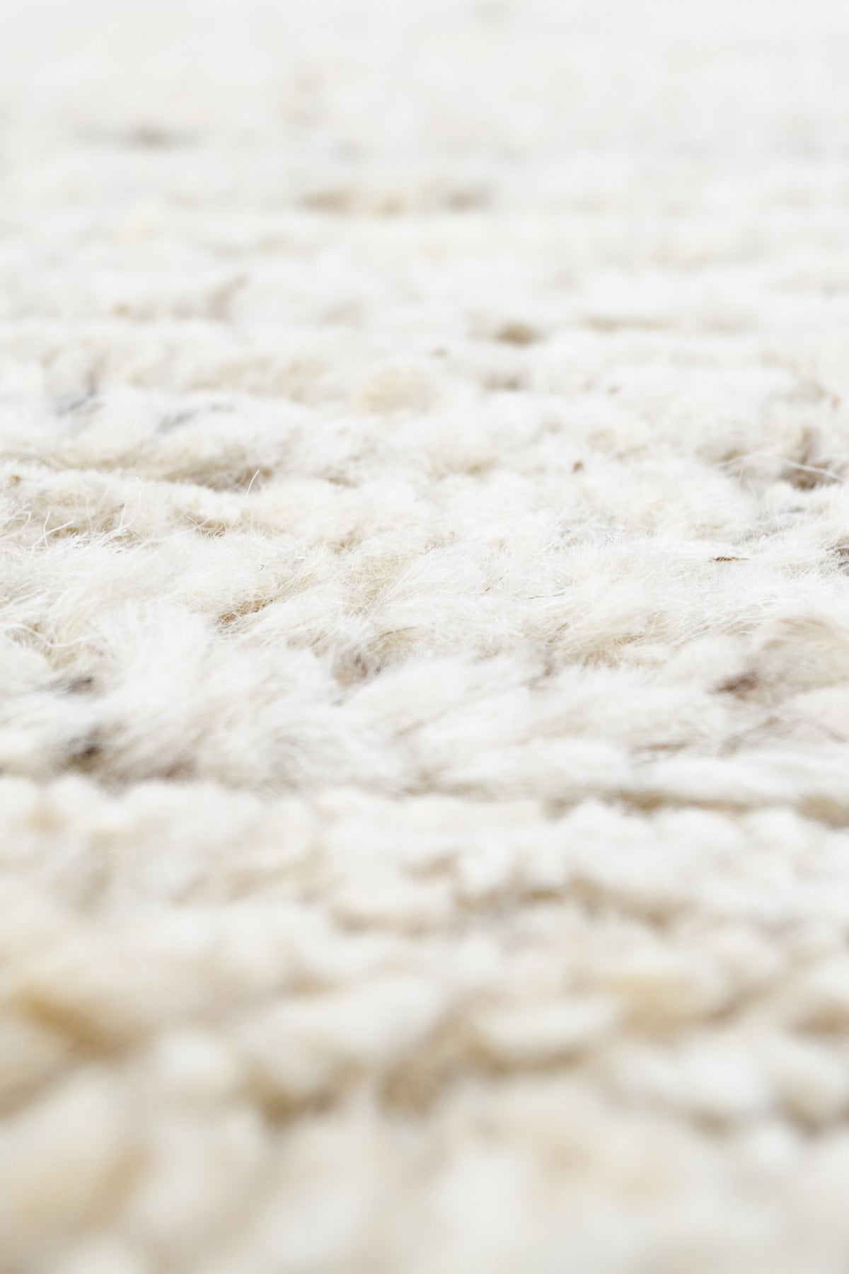 Jaipur Rugs Soft Abstract 4X6 Feet Rug| Natural White Hand Knotted Rug Carpet For Living Room