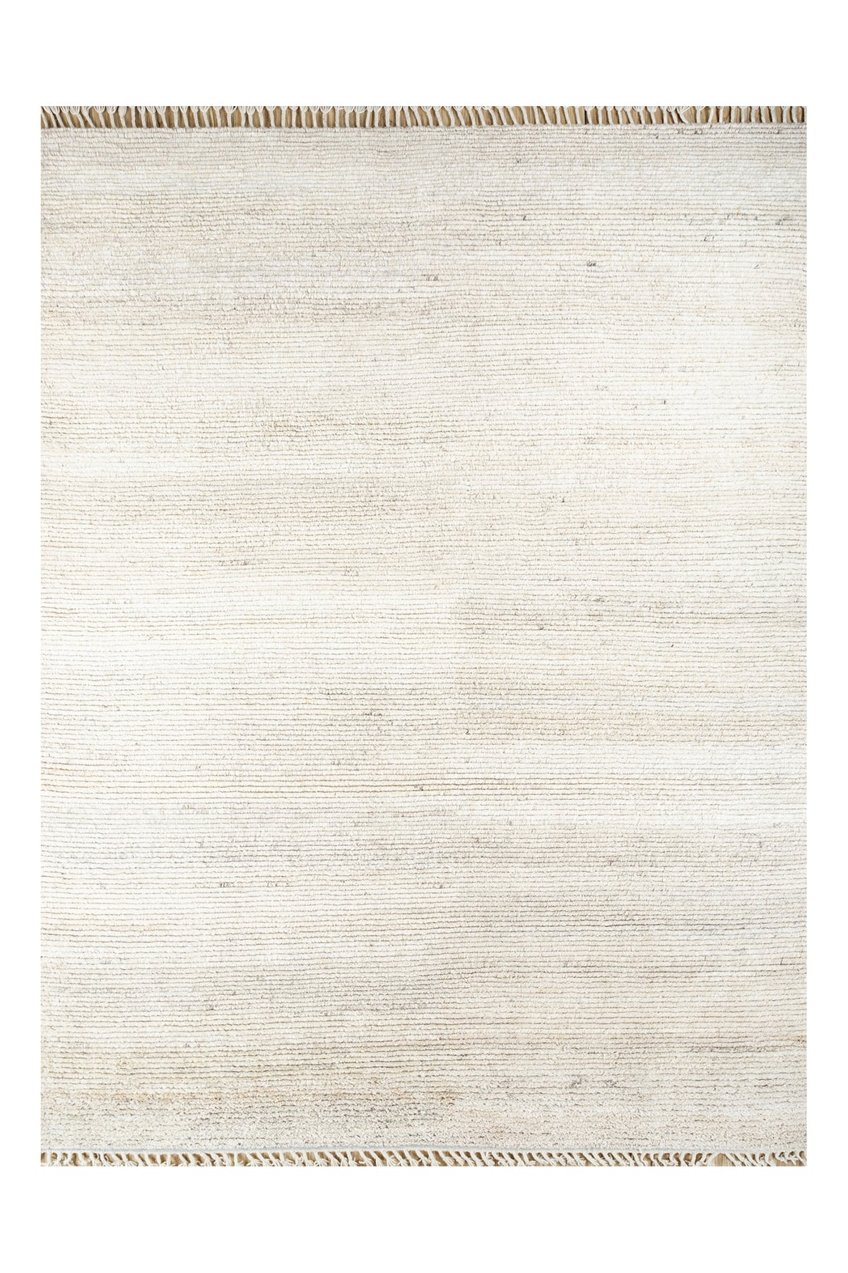 Jaipur Rugs Soft Abstract 4X6 Feet Rug| Natural White Hand Knotted Rug Carpet For Living Room