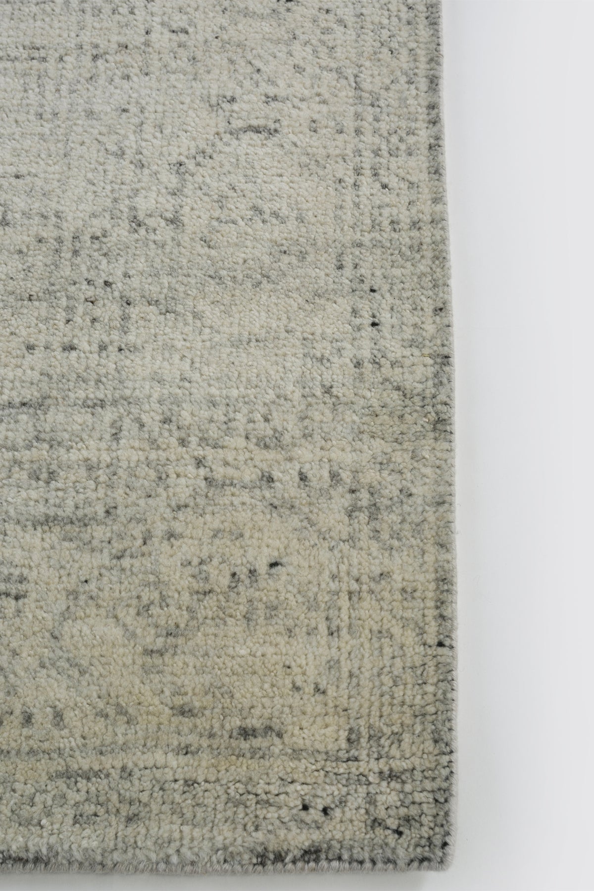 Jaipur Rugs Soft Textured 4X6 Feet Rug| Marble & Natural White Hand Knotted Rug Carpet For Living Room