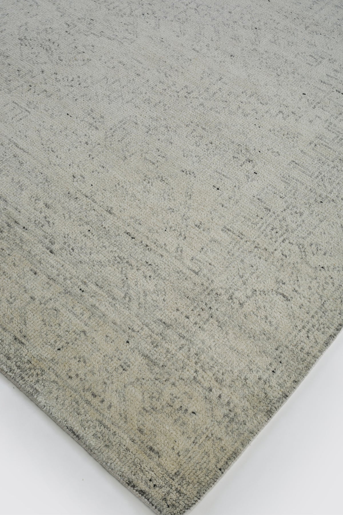 Jaipur Rugs Soft Textured 4X6 Feet Rug| Marble & Natural White Hand Knotted Rug Carpet For Living Room