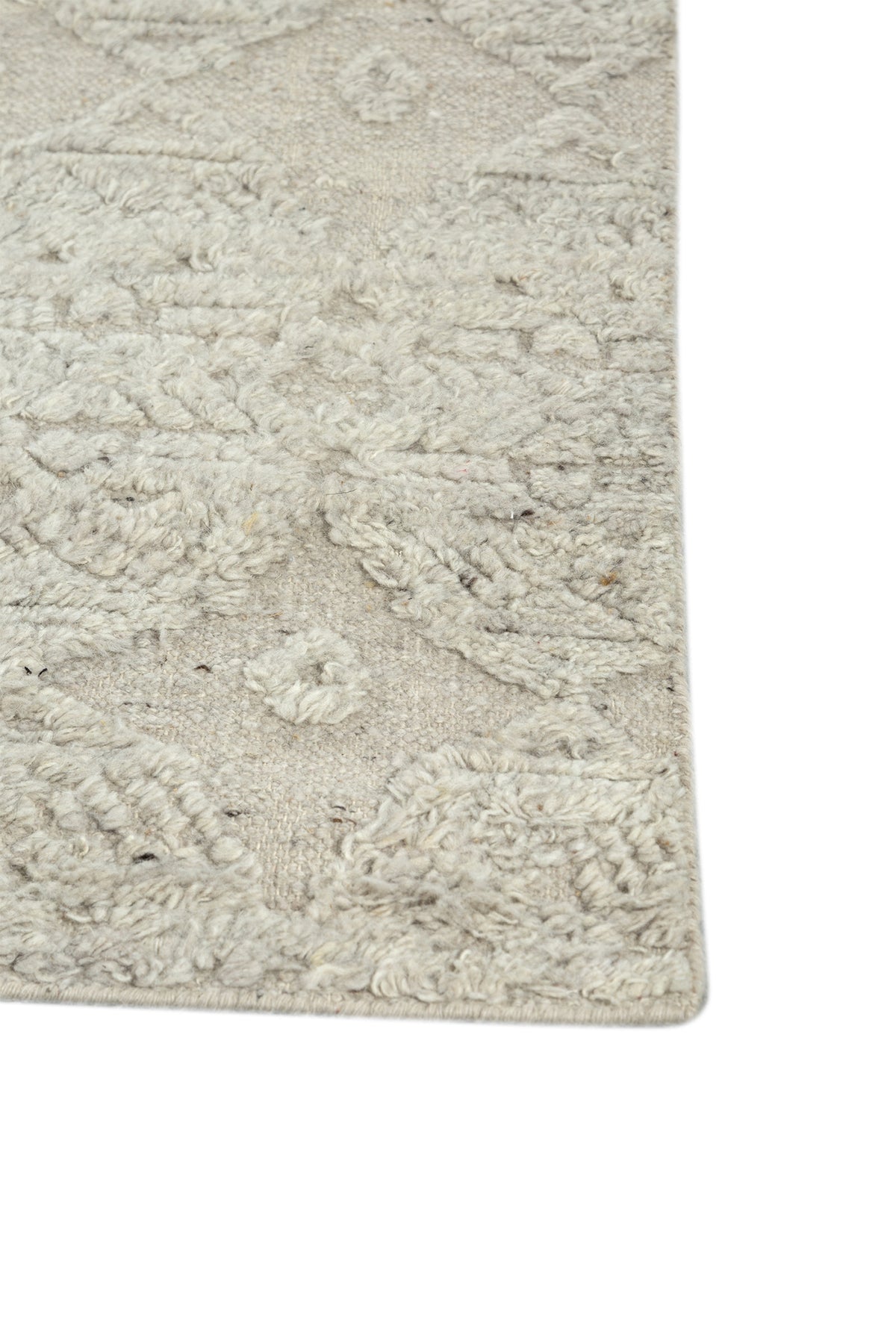 Jaipur Rugs Soft Textured 8'8X11'4 Feet Rug| Nickel Hand Knotted Rug Carpet For Living Room
