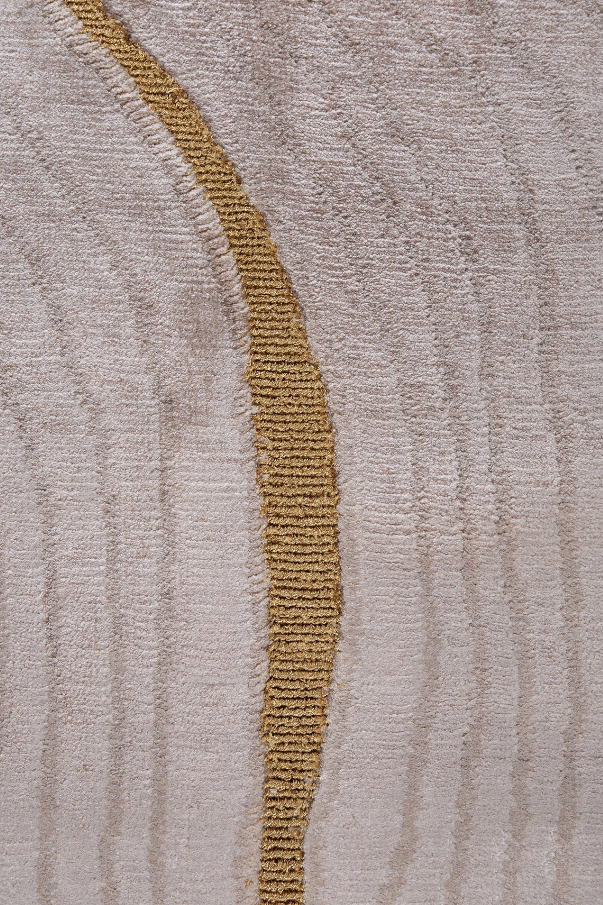 Jaipur Rugs Soft Abstract 5X8 Feet Rug| Light Coffee & Natural Beige Hand Knotted Rug Carpet For Living Room