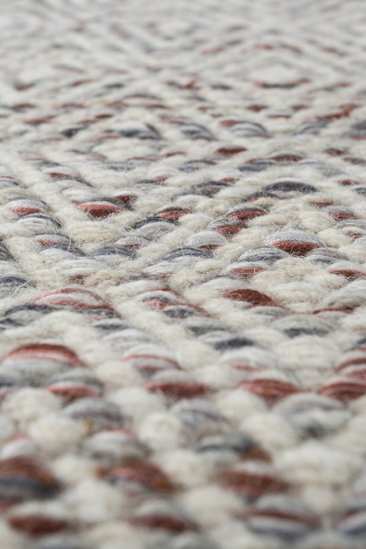 Jaipur Rugs Soft Diamond 5X8 Feet Rug| Mineral & Snow White Hand Knotted Dhurrie Carpet For Living Room