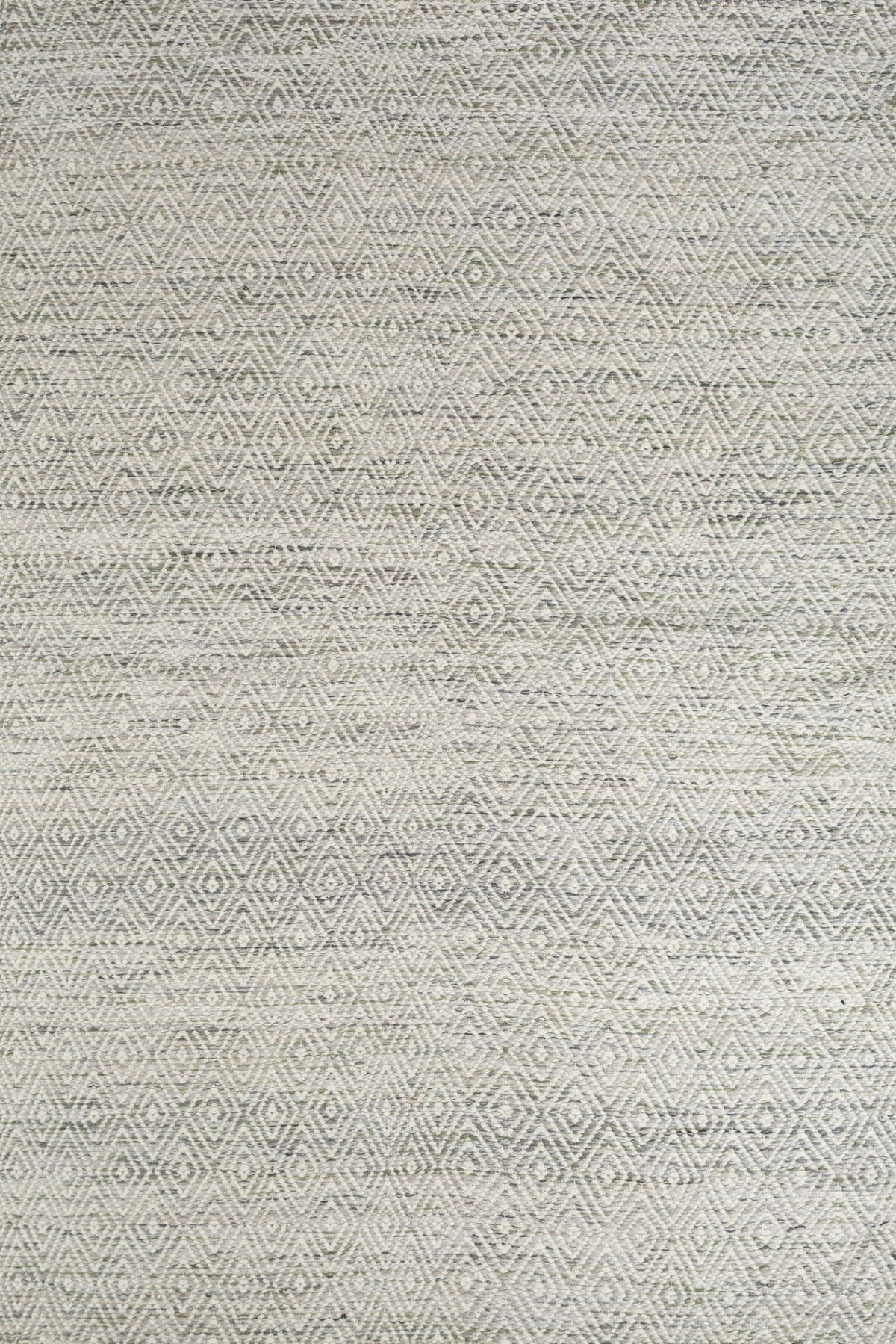 Jaipur Rugs Soft Diamond 6X9 Feet Rug| Quarry & White Hand Knotted Dhurrie Carpet For Living Room