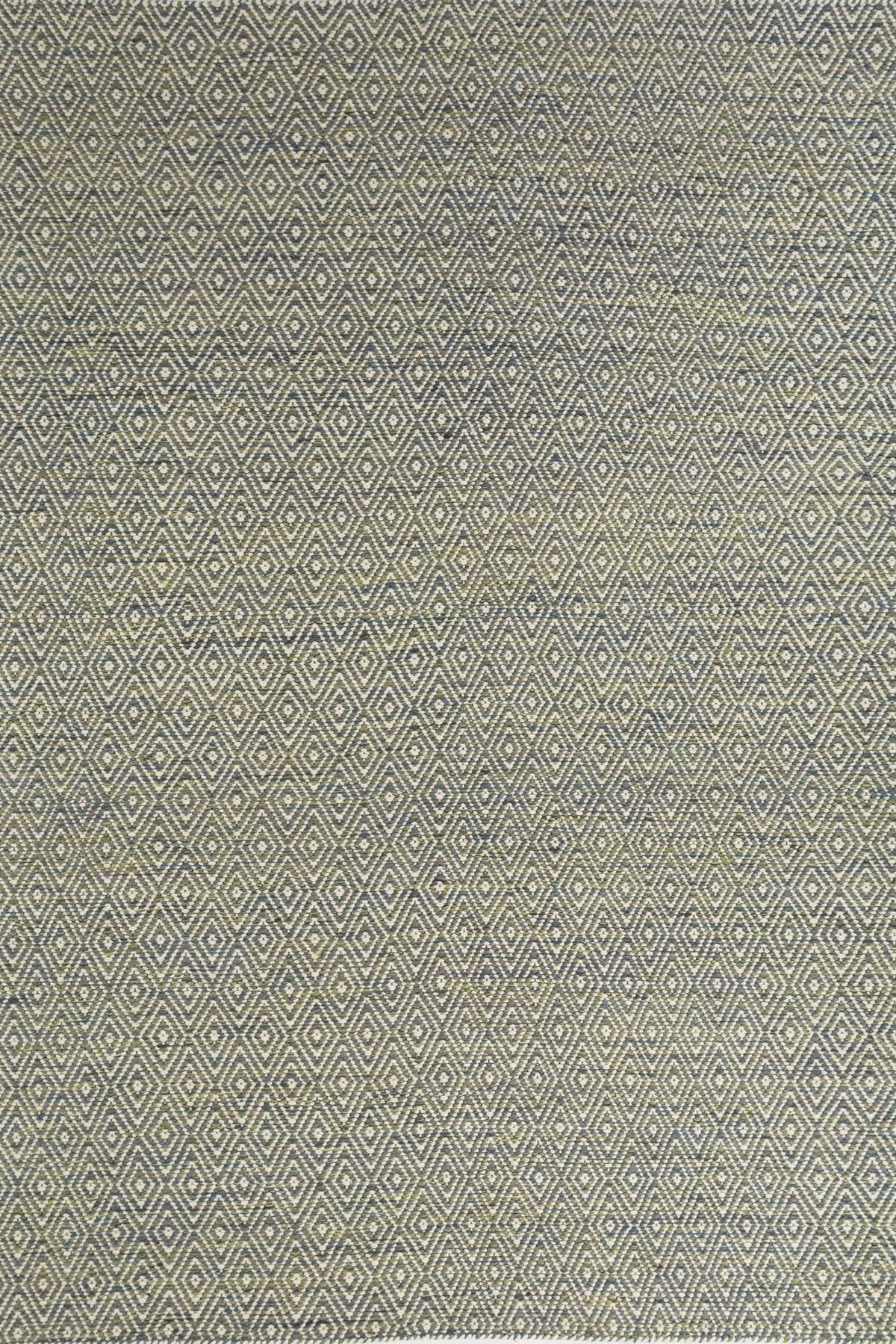 Jaipur Rugs Soft Diamond 6X9 Feet Rug| Silica Grey & Snow White Hand Knotted Dhurrie Carpet For Living Room