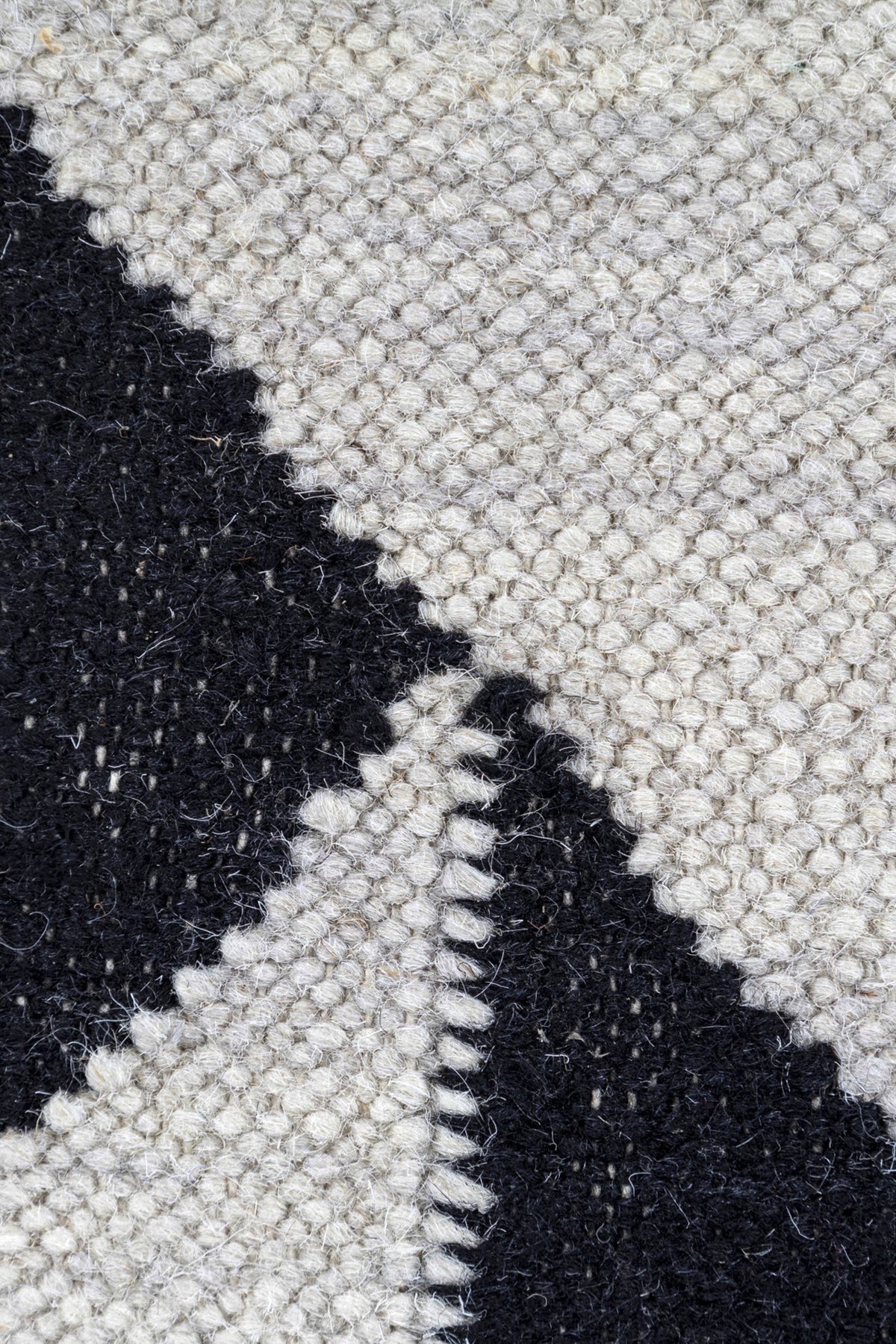 Jaipur Rugs Soft Ikat 5X8 Feet Rug| Smoke Blue & Medieval Blue Hand Knotted Dhurrie Carpet For Living Room