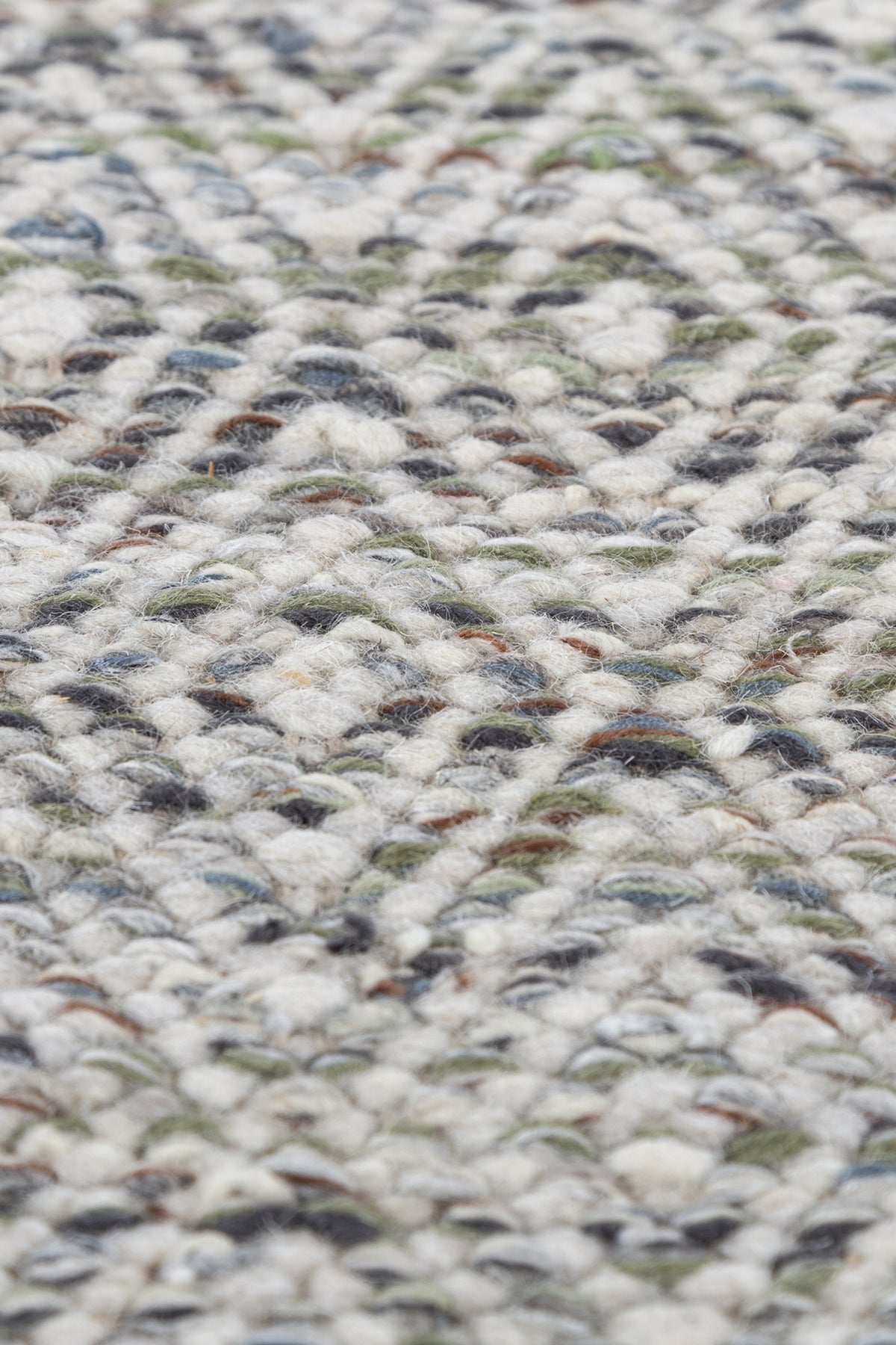 Jaipur Rugs Soft Diamond 6X9 Feet Rug| Slate Gray & Silver Ash Hand Knotted Dhurrie Carpet For Living Room
