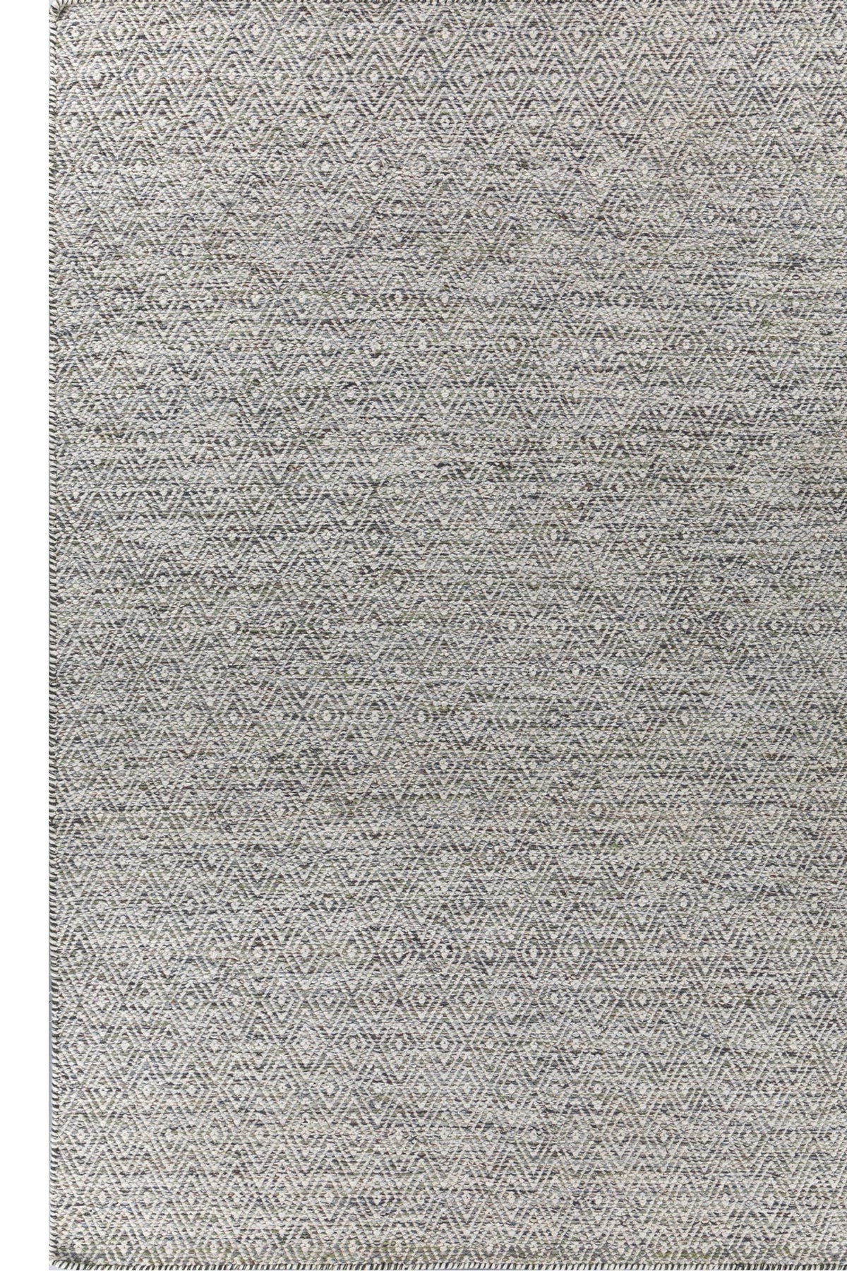 Jaipur Rugs Soft Diamond 6X9 Feet Rug| Slate Gray & Silver Ash Hand Knotted Dhurrie Carpet For Living Room
