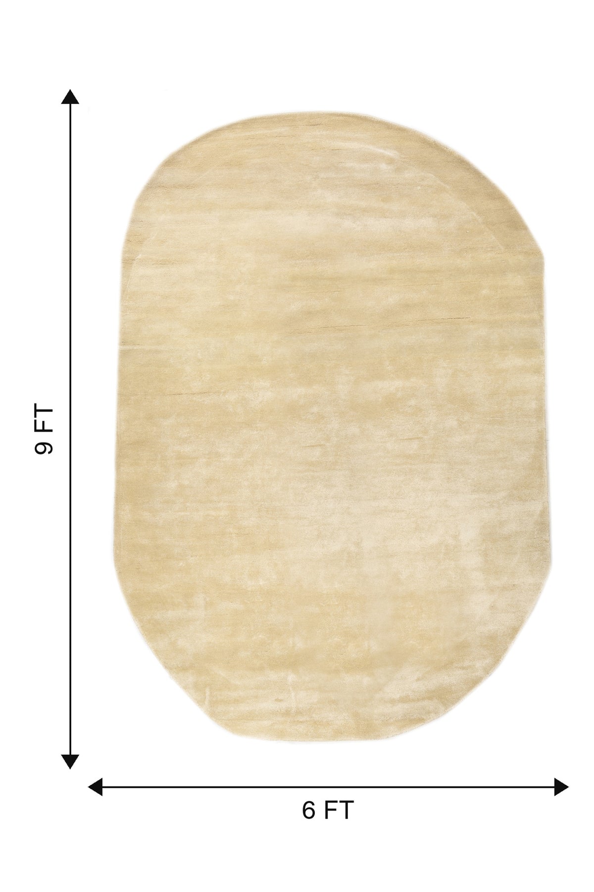 Jaipur Rugs Soft Geometric 6X9 Feet Rug| Peach & Cloud White Hand Knotted Dhurrie Carpet For Living Room
