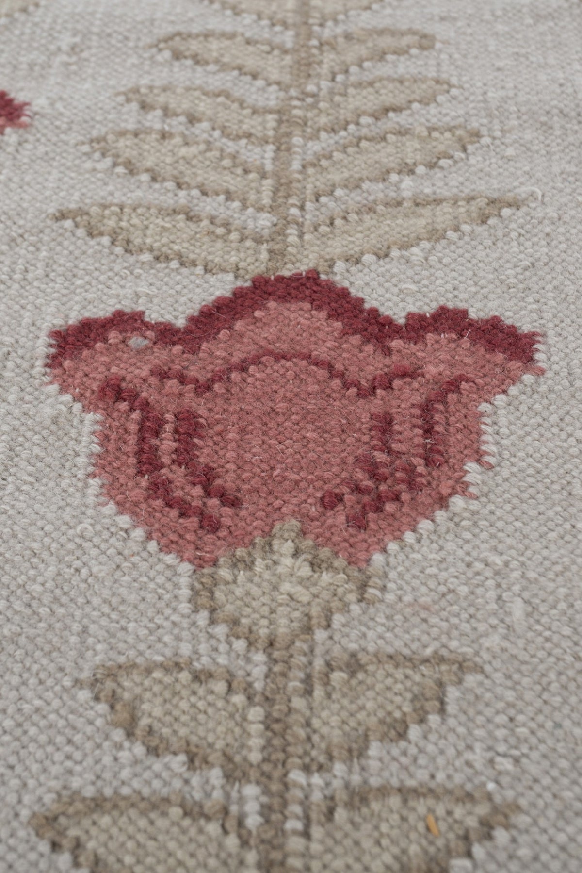 Jaipur Rugs Soft Ethnic Floral 5X8 Feet Rug| Ivory & Golden Mist Hand Knotted Dhurrie Carpet For Living Room