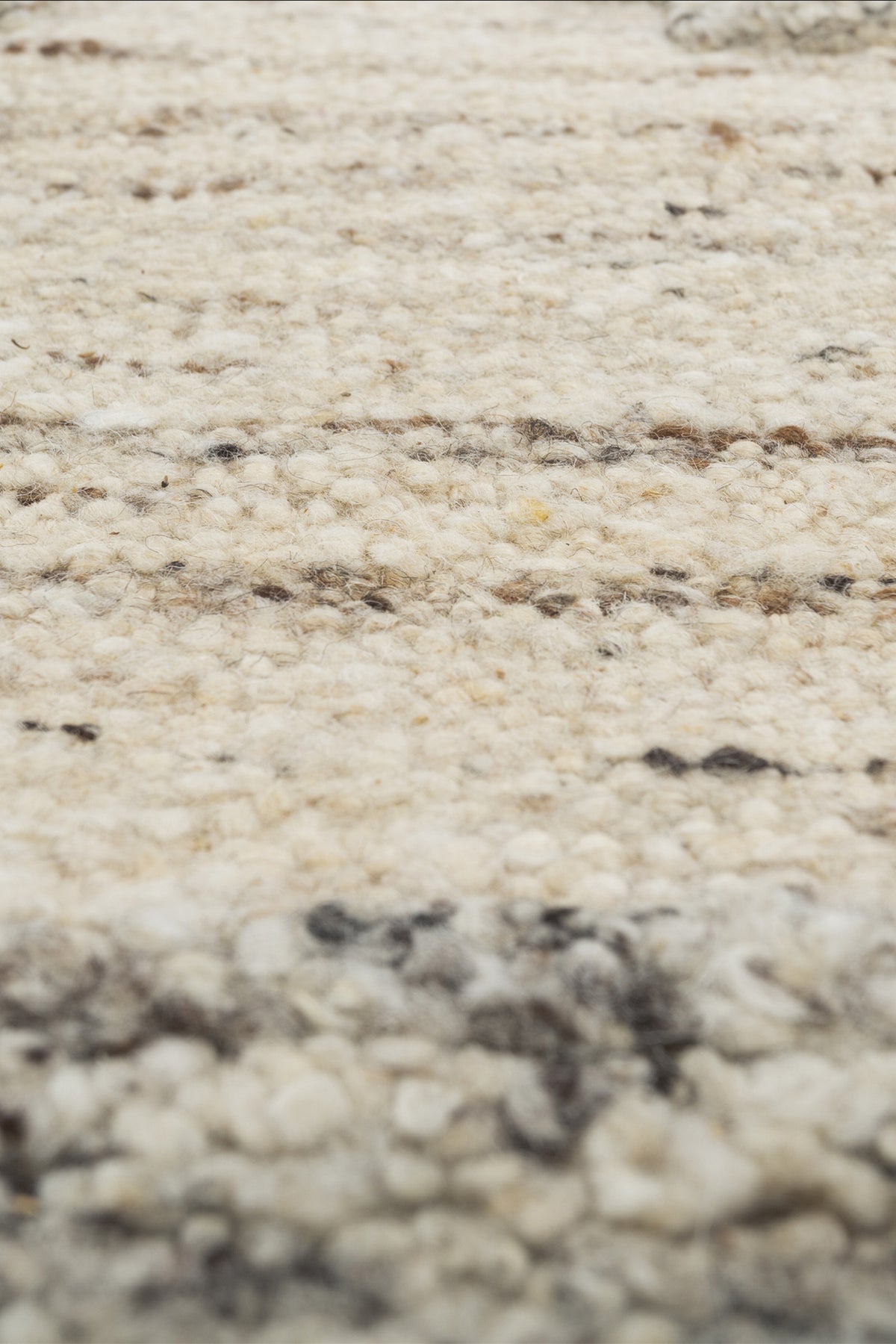 Jaipur Rugs Soft Moroccan and Tribal 6'6X9'10 Feet Rug| Natural Cream & Natural Mink Hand Knotted Dhurrie Carpet For Living Room