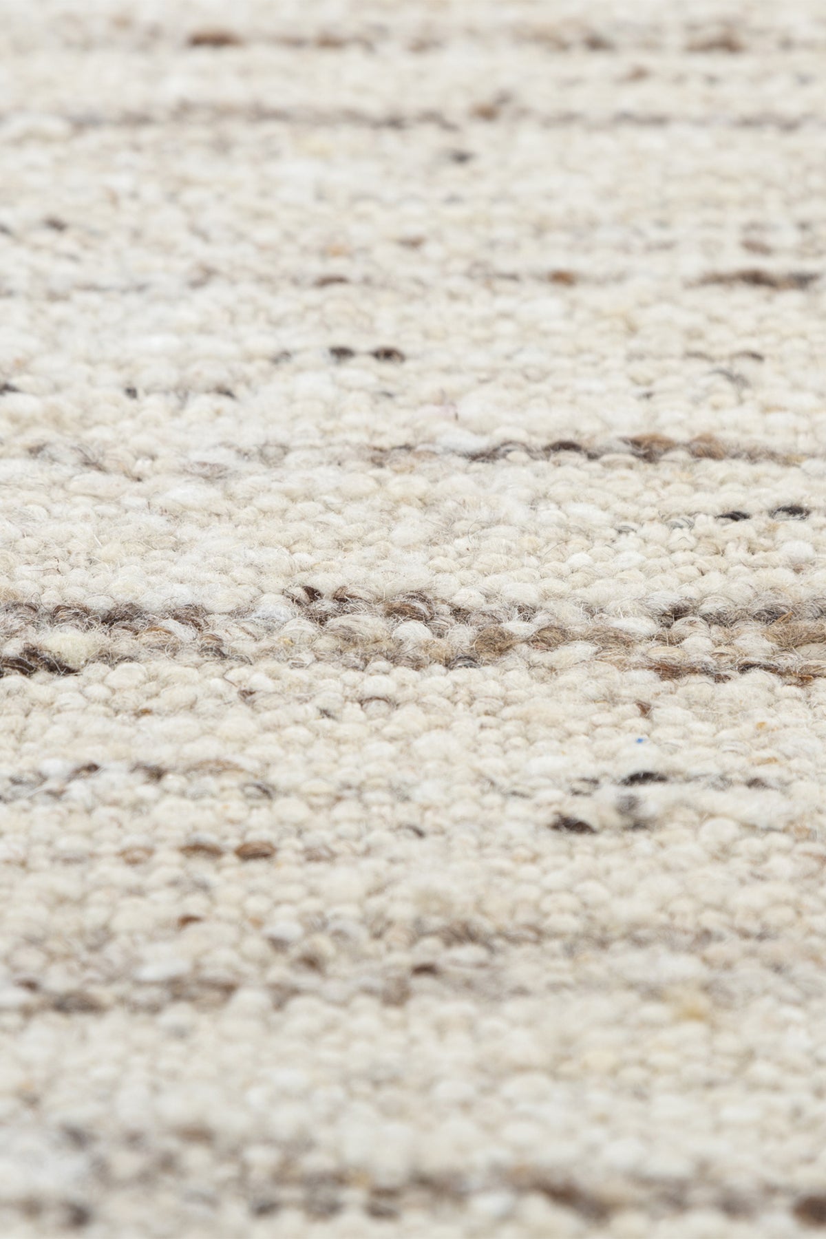 Jaipur Rugs Soft Moroccan and Tribal 3'4X9 Feet Rug| Natural Cream & Natural Mink Hand Knotted Dhurrie Carpet For Living Room