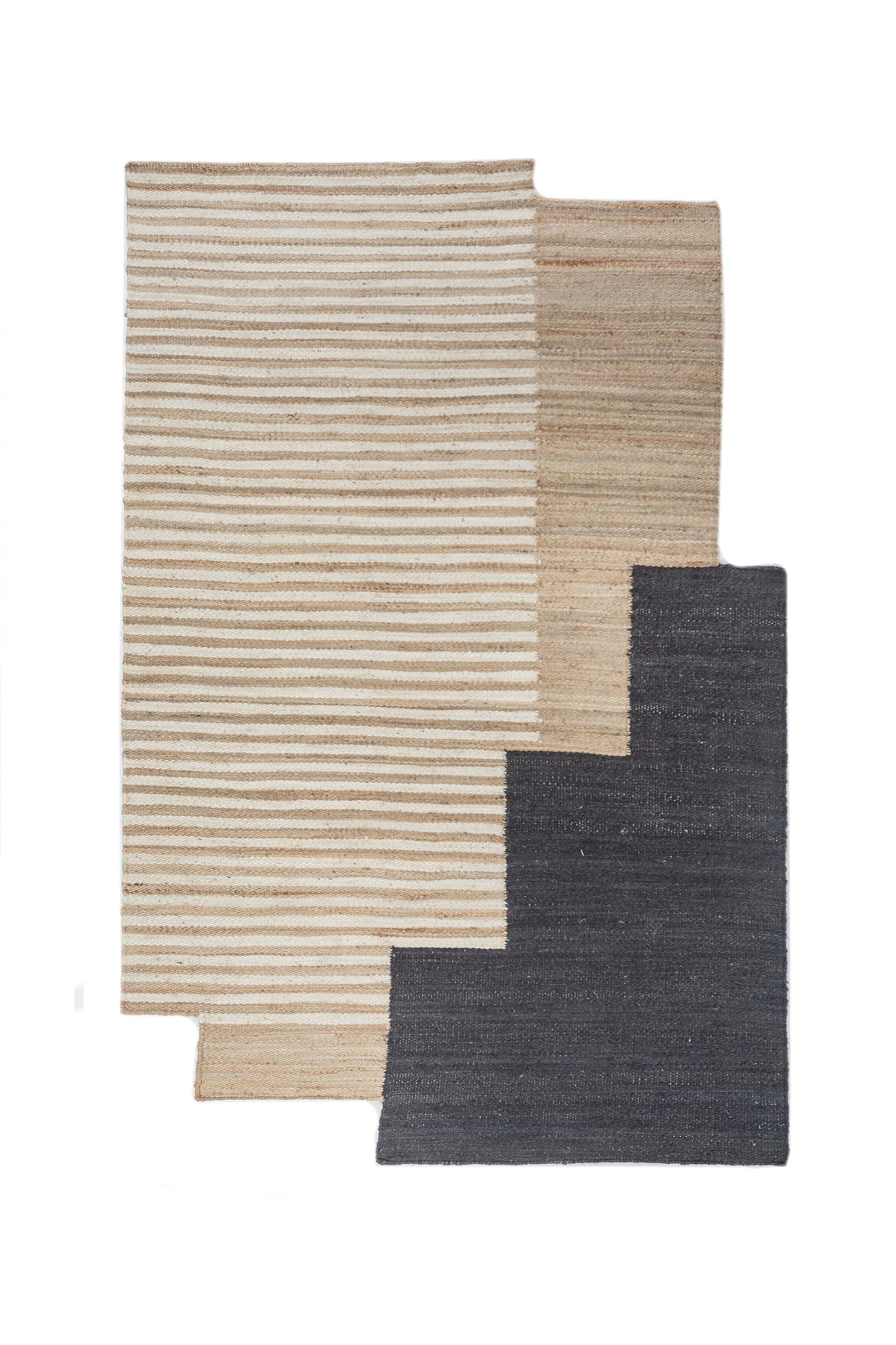 Jaipur Rugs Soft Geometric 6X9 Feet Rug| Light Camel & Cloud White Hand Knotted Dhurrie Carpet For Living Room