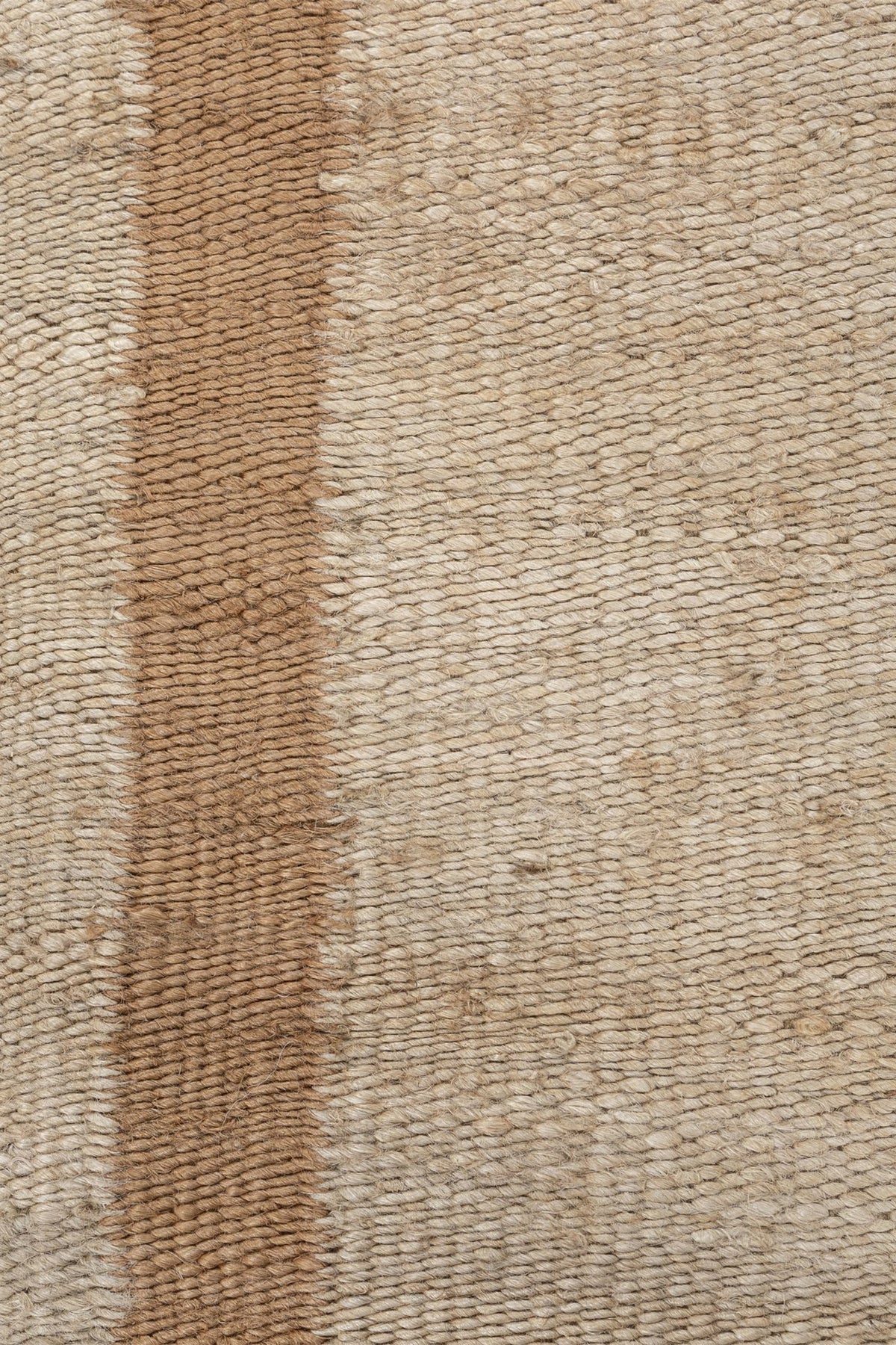 Jaipur Rugs Soft Geometric 5X7 Feet Rug| Cloud White & Peach Hand Knotted Dhurrie Carpet For Living Room