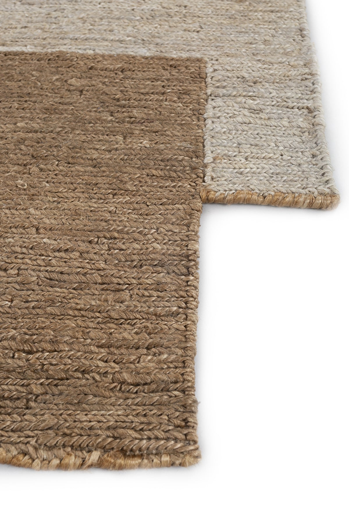 Jaipur Rugs Soft Geometric 4X6 Feet Rug| Peach & Cloud White Hand Knotted Dhurrie Carpet For Living Room