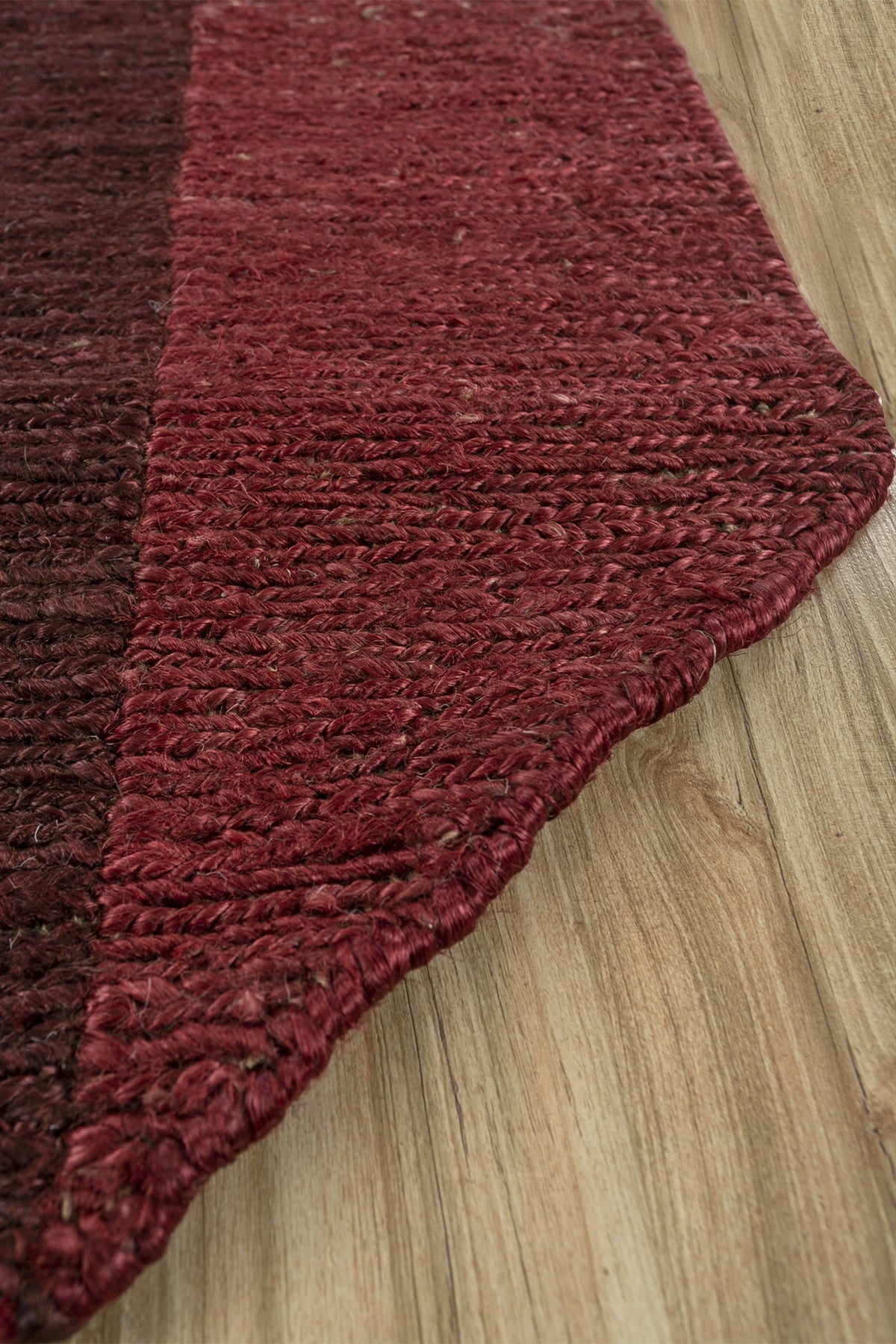 Jaipur Rugs Soft Geometric 6X9 Feet Rug| Tibetan Red & Autumn Leaf Hand Knotted Dhurrie Carpet For Living Room