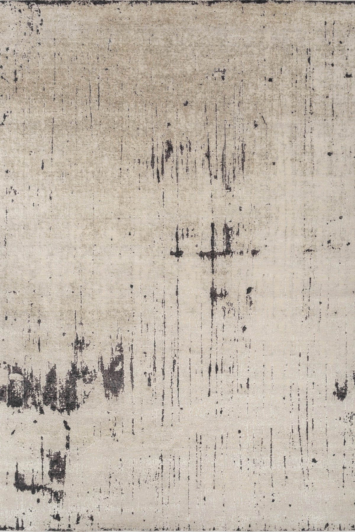 Jaipur Rugs Soft Abstract 5X8 Feet Rug| White Hand Knotted Rug Carpet For Living Room