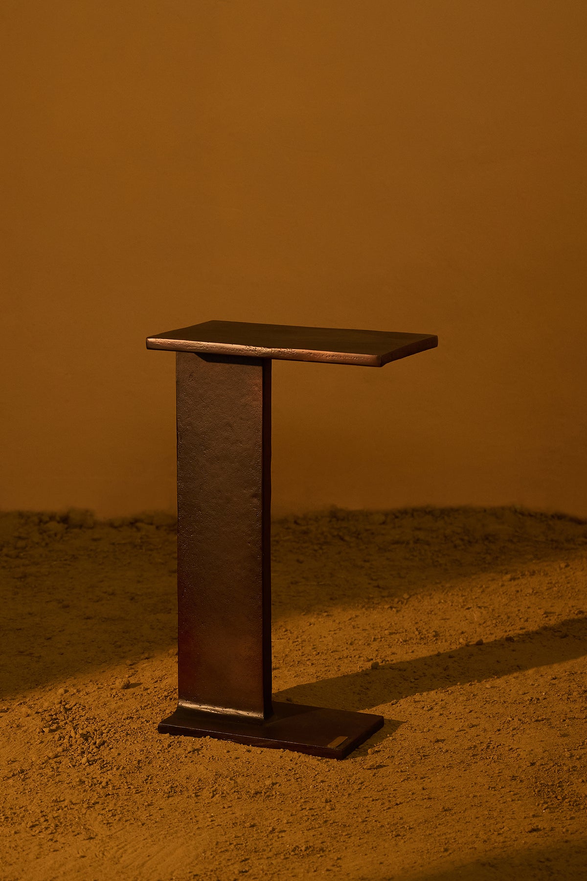 Saral New CAST ALUMINIUM Copper Side table