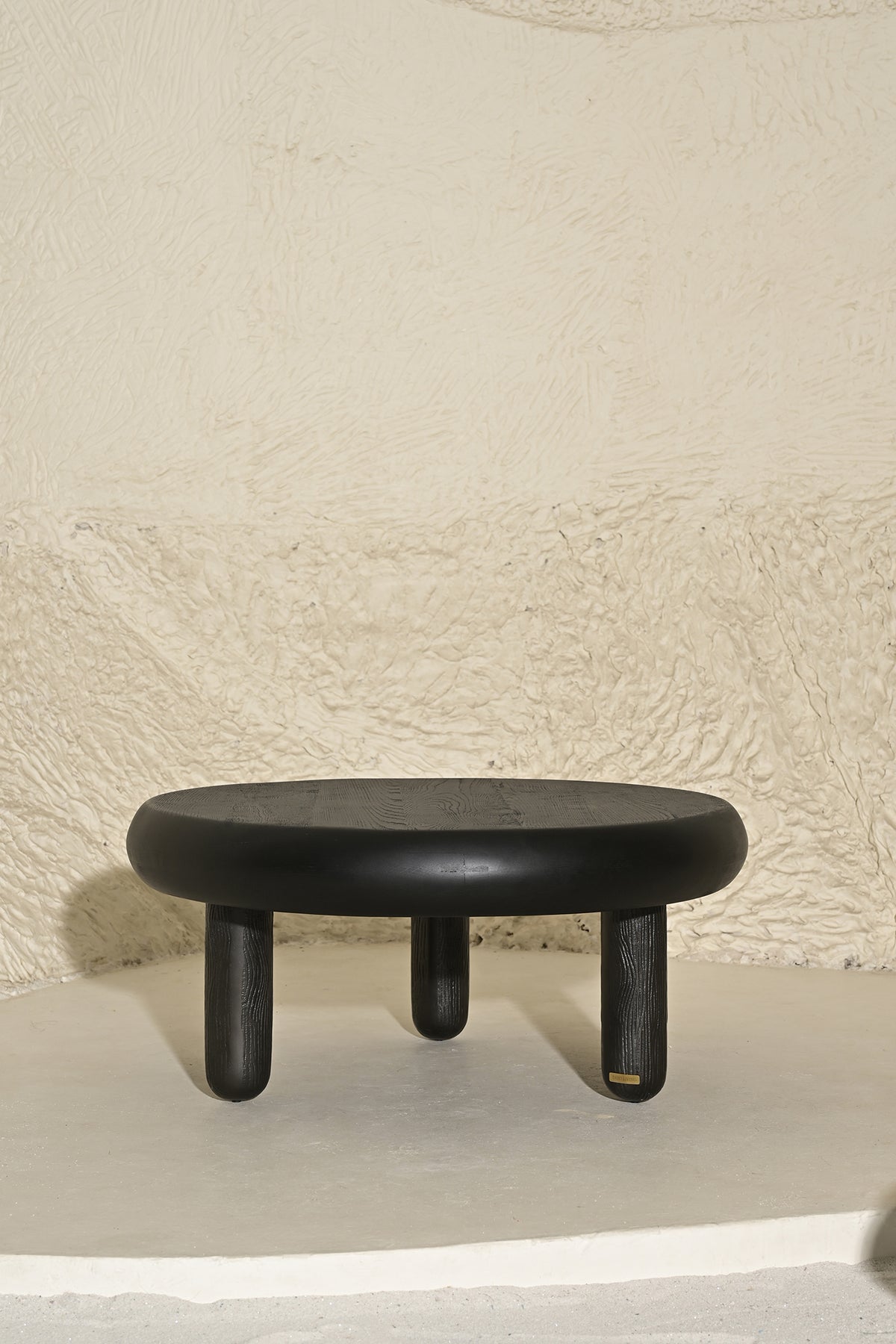 Manjari Coffee Cast Aluminium Legs Black Table