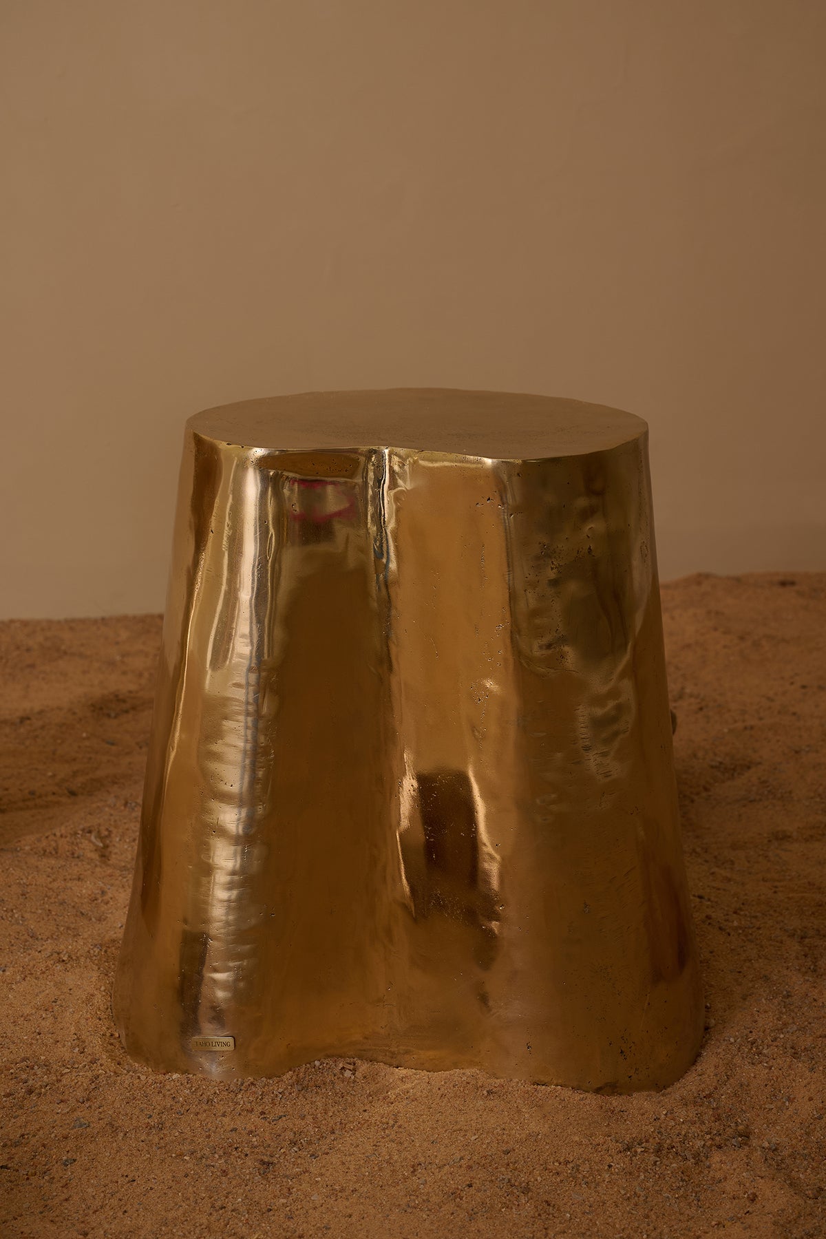 Kamya Side Brass Gold Table