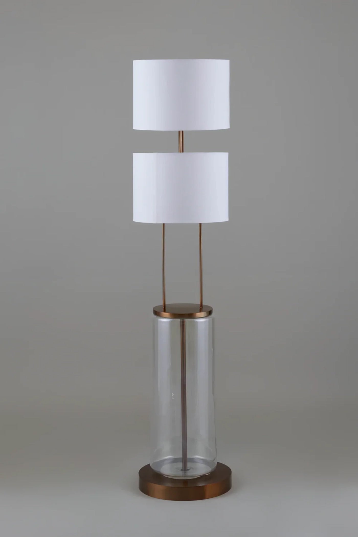 Two-Tiered Floor Lamp