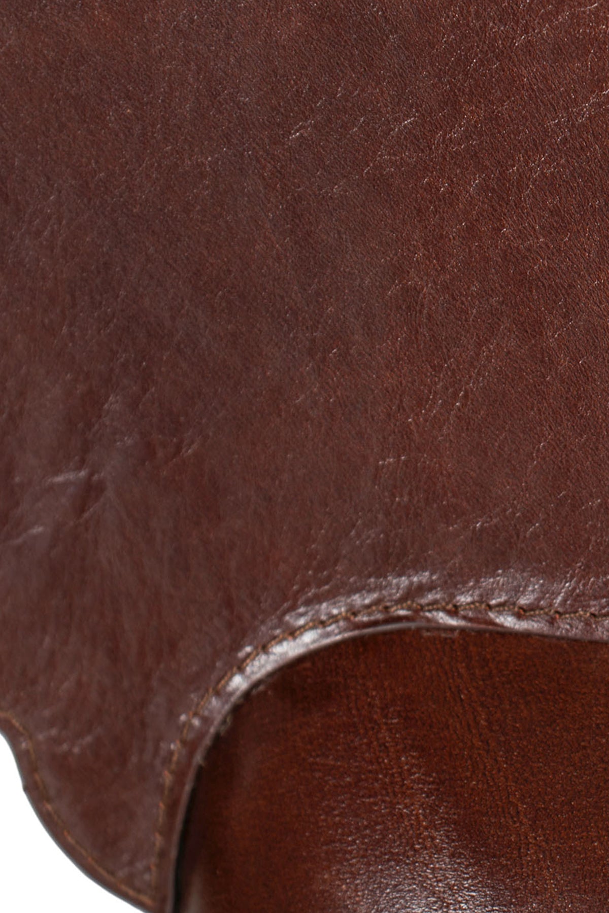 Queen Anne'S Scalloped Pine Wood Brown Table