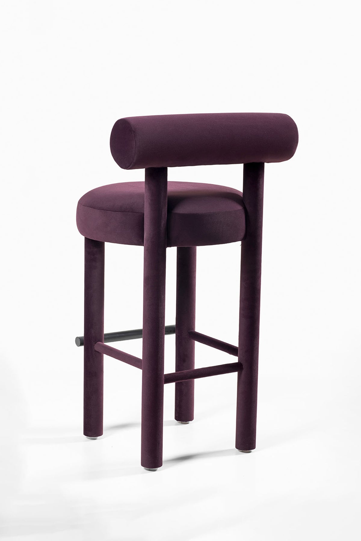 Ollie Bar Steem beech wood Voilet Stool