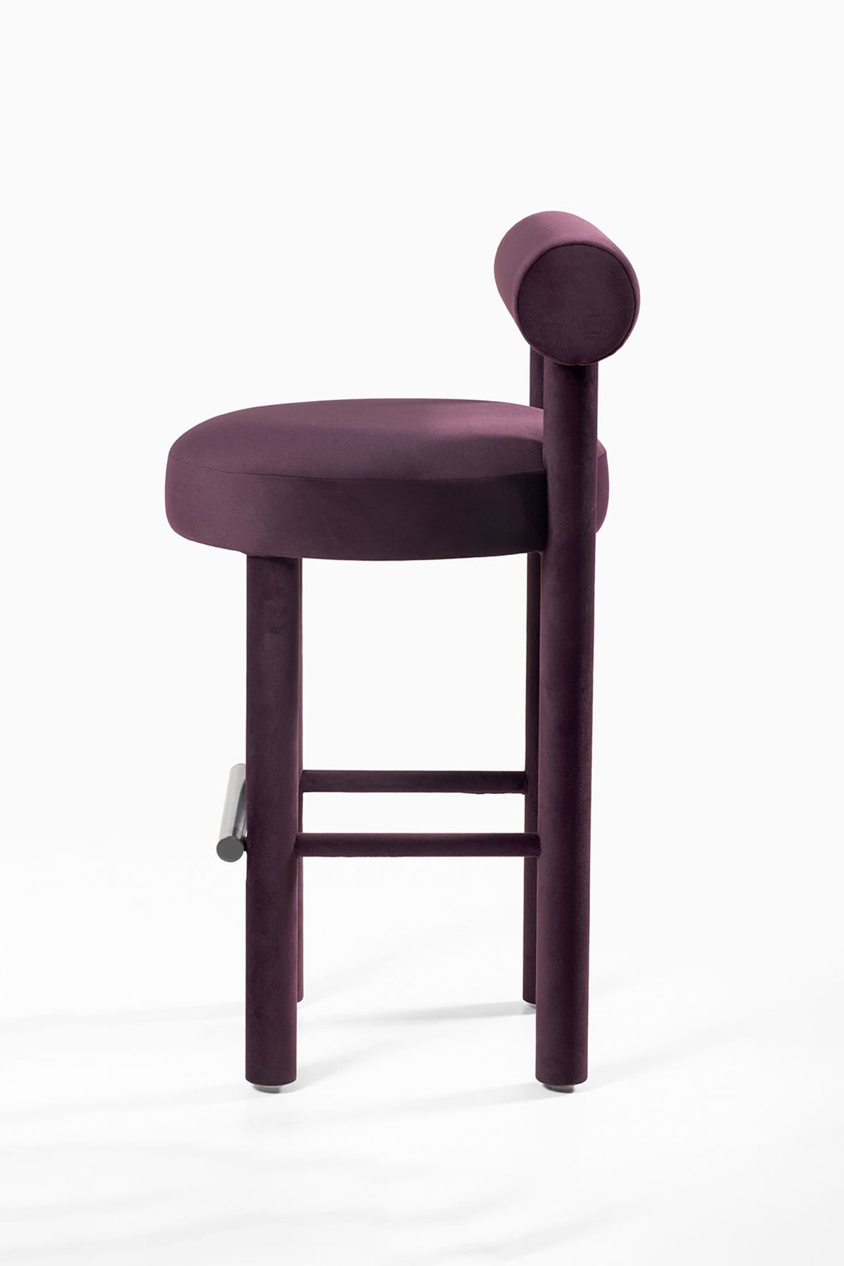Ollie Bar Steem beech wood Voilet Stool
