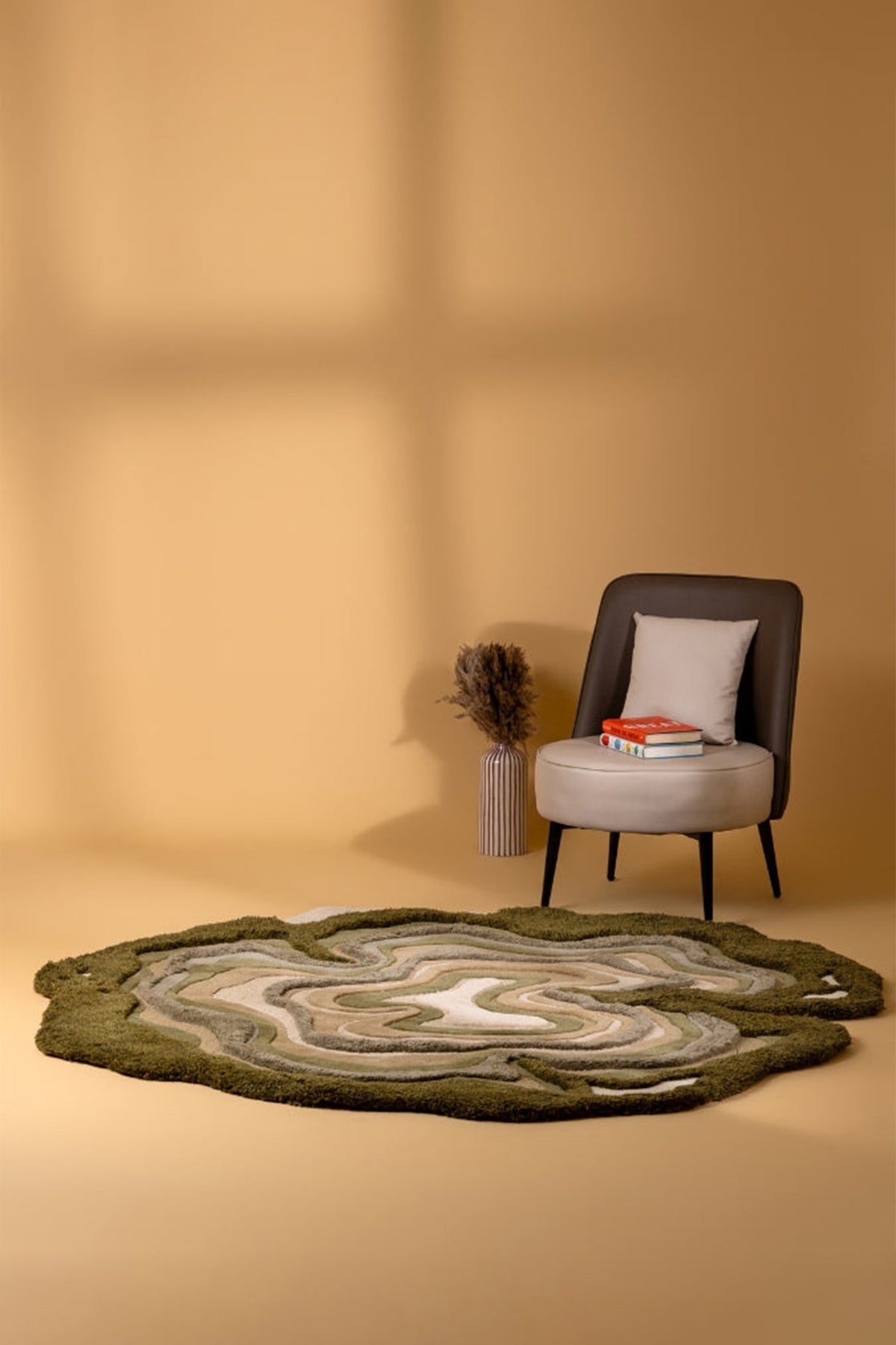 Verdant Dunes 100% New Zealand Wool Rug