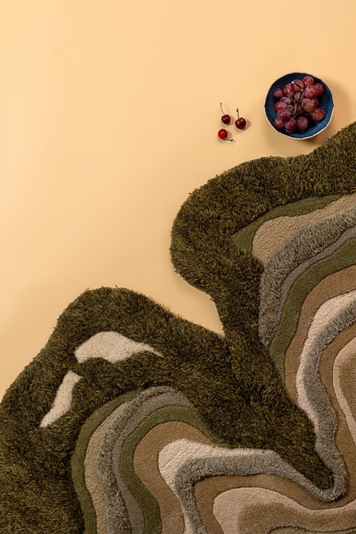 Verdant Dunes 100% New Zealand Wool Rug