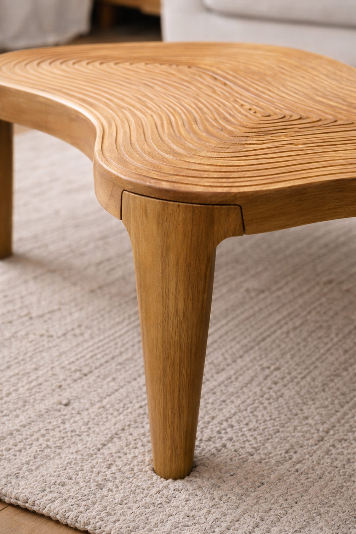 Amalfi Wood Nautral Centre table
