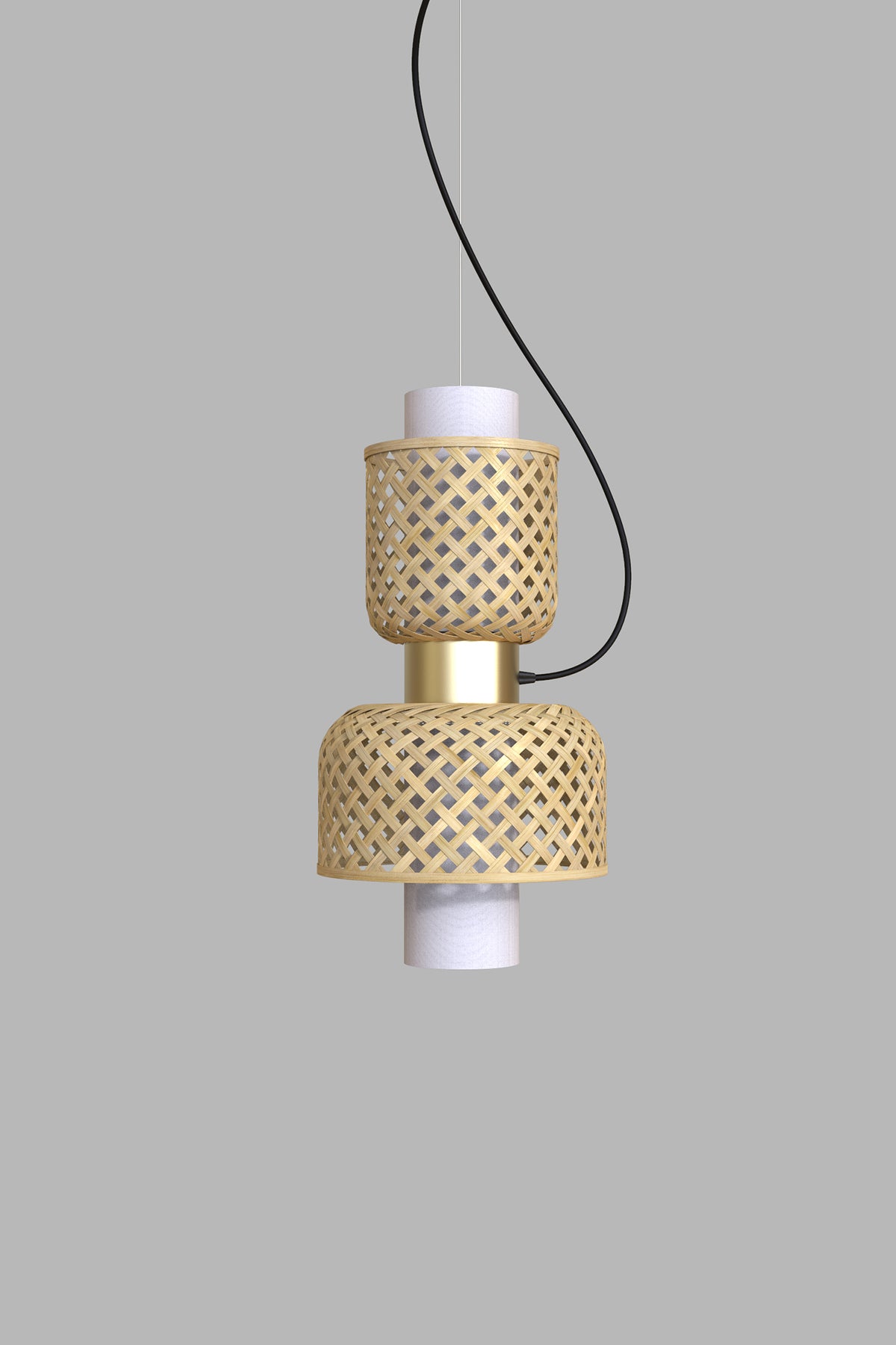 Mianzi Metamorphosis Pendant Bamboo Natural Lamp H-016DB