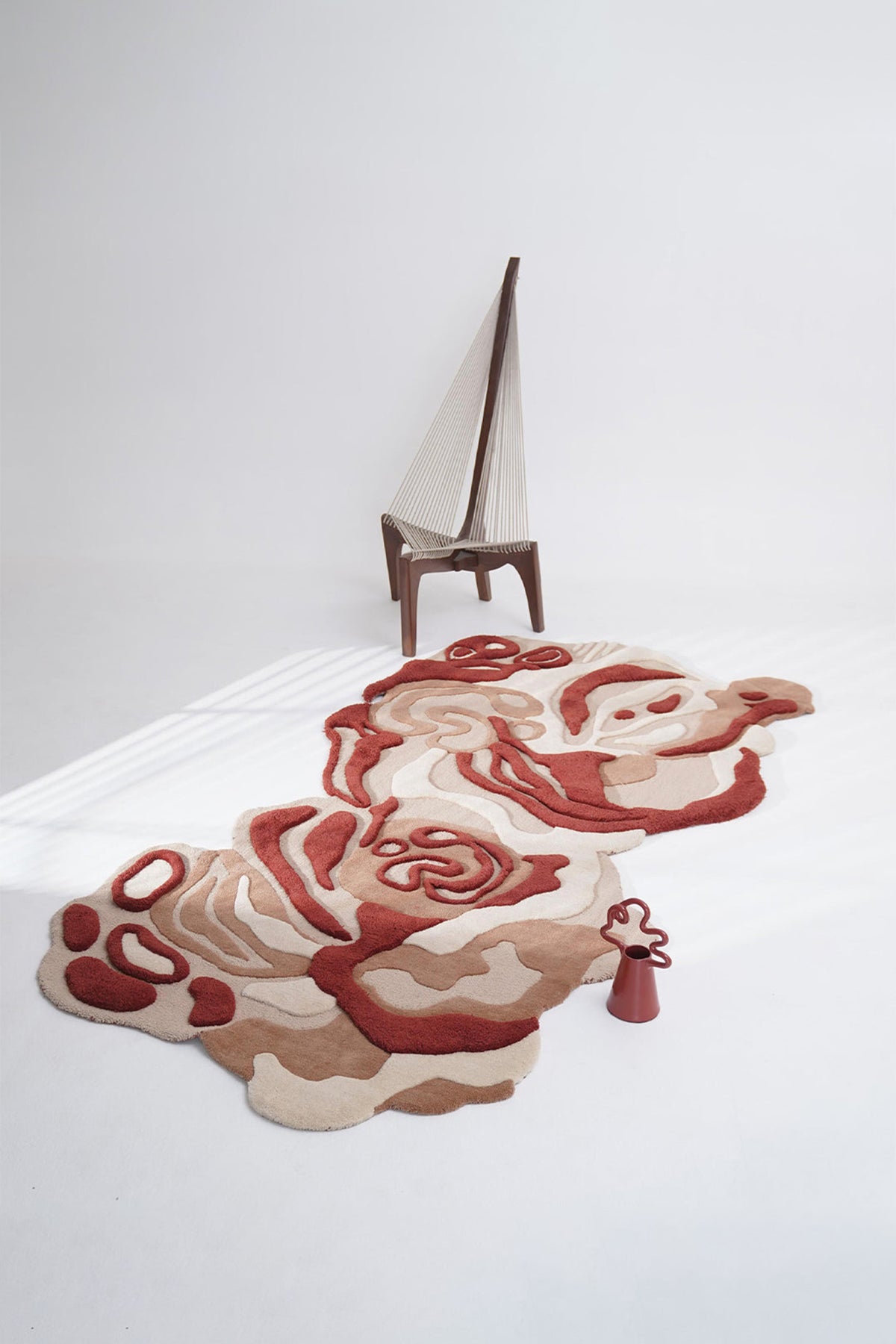 Burnt Horizon 100% New Zealand Wool rug