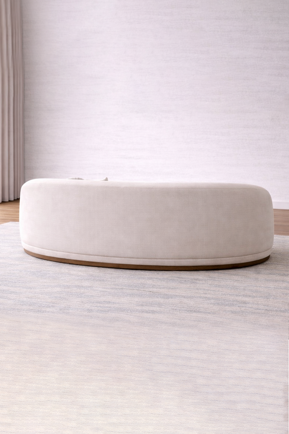 Onda Pine Wood Off white Sofa