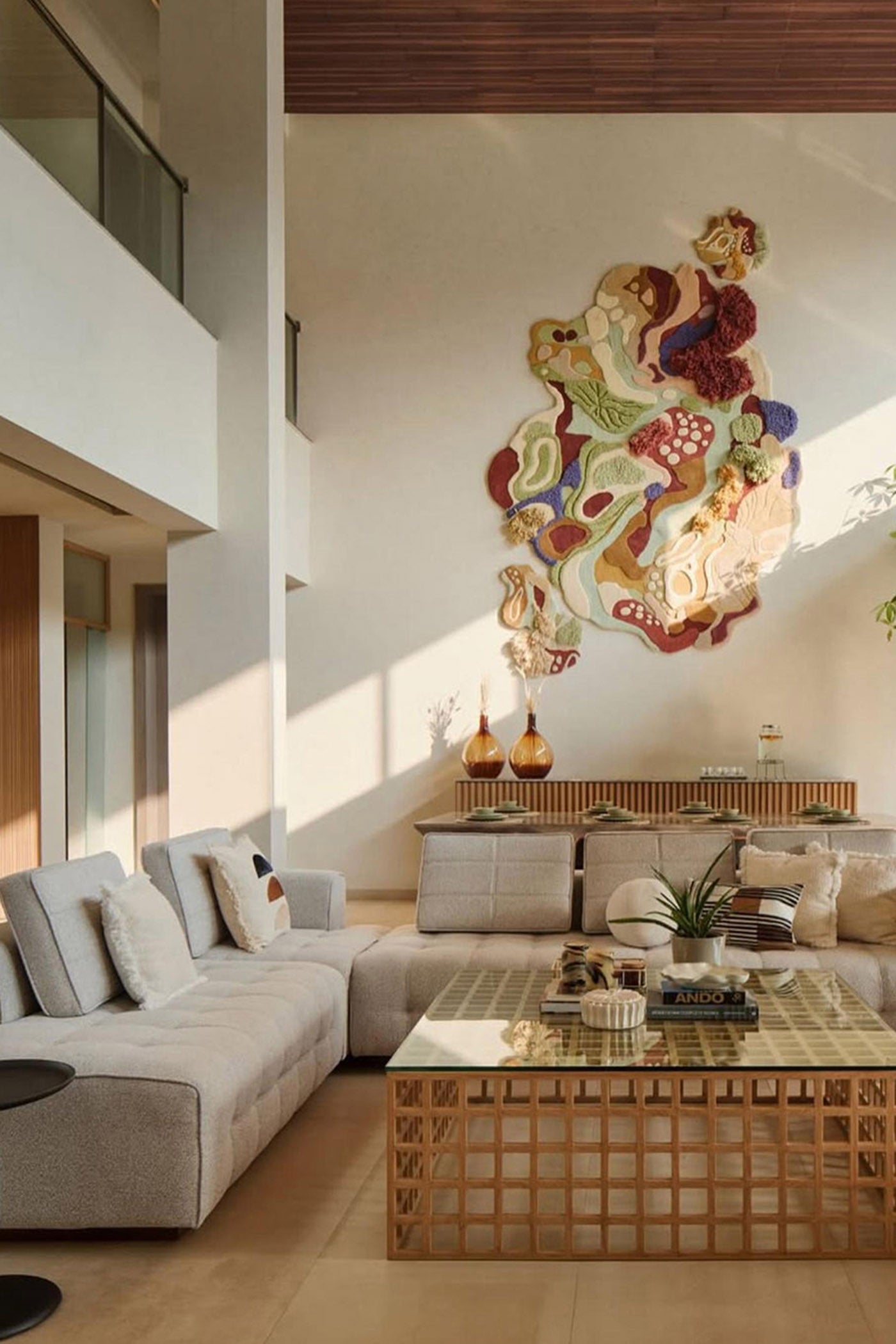 Earth's canvas wall rug