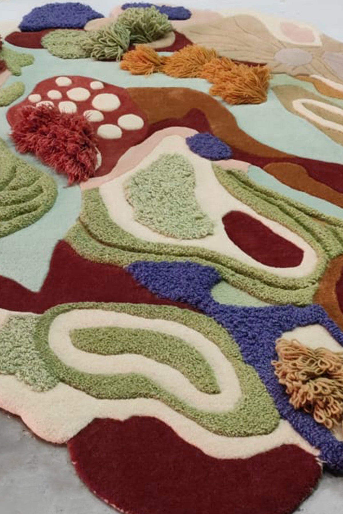 Earth's canvas 100% New Zealand wool wall rug