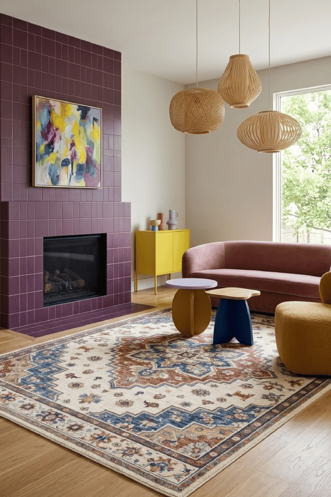 Woolen Handtufted Carpet_ Veerangan