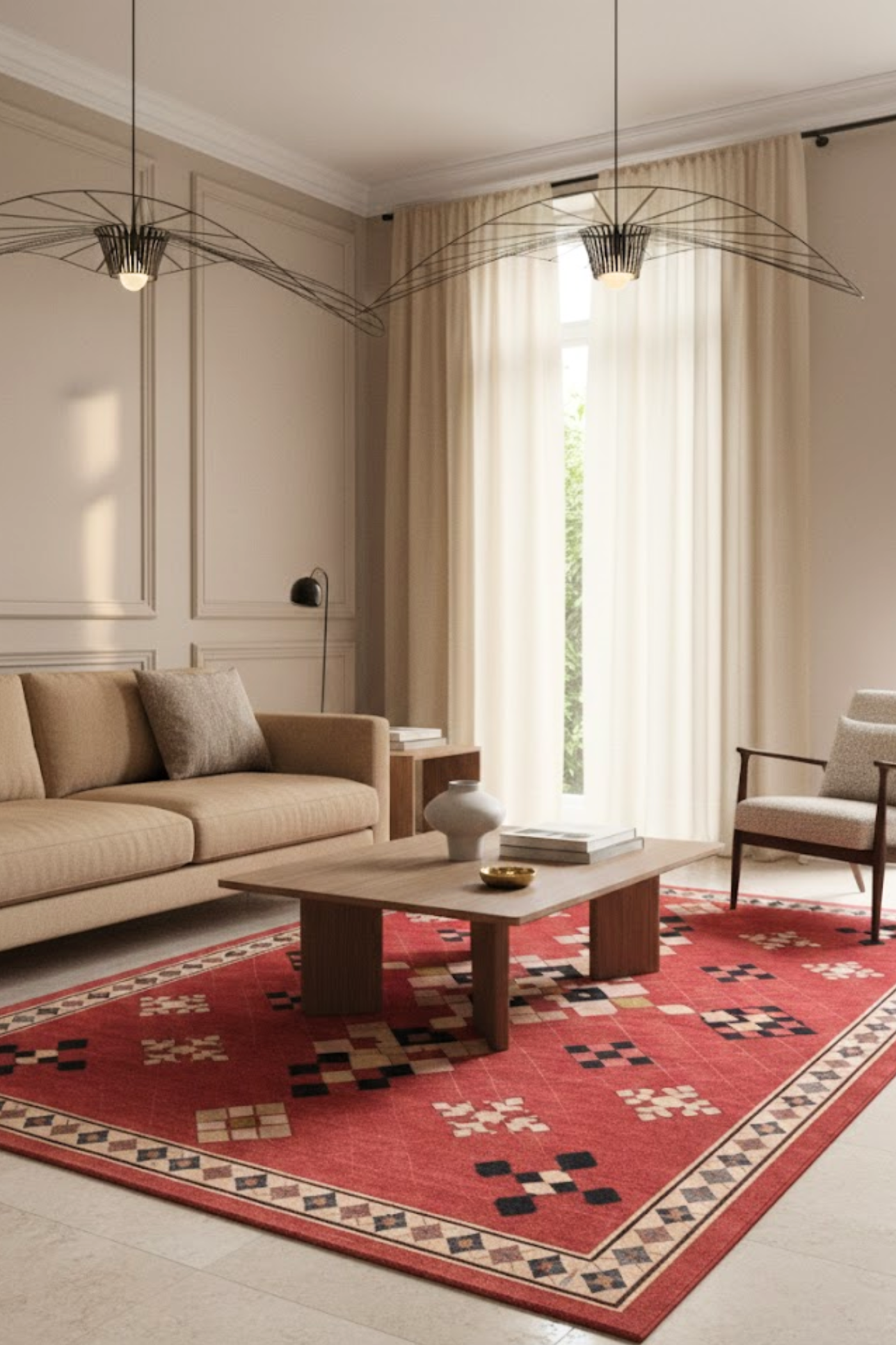 Woolen Handtufted Carpet_ Rajtarang