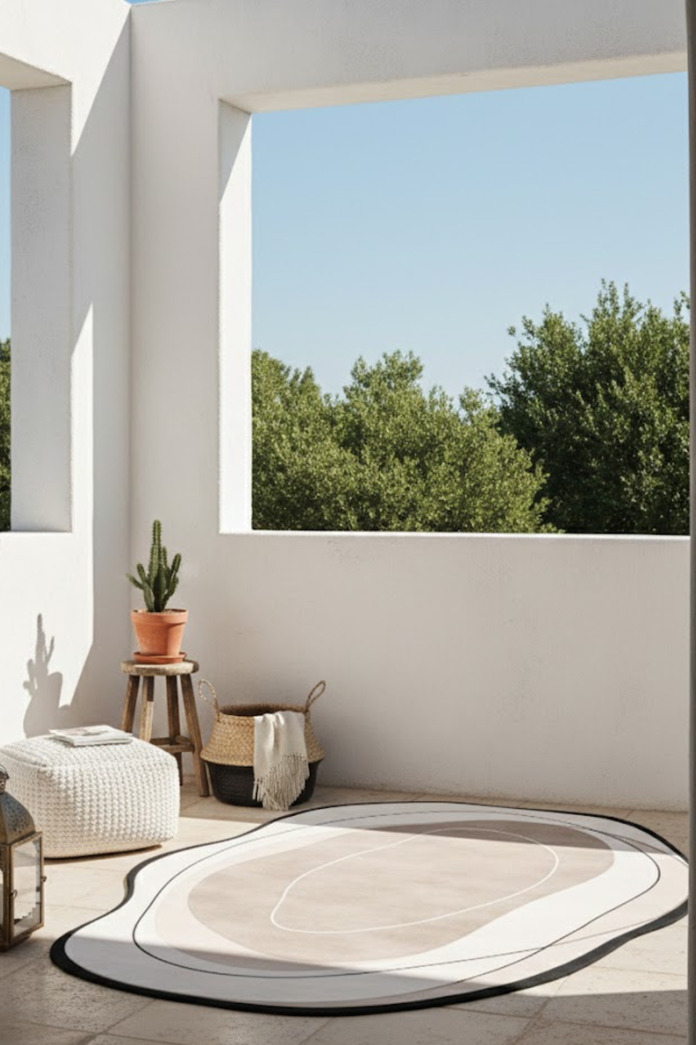 Woolen Handtufted Carpet_ Choco Topos